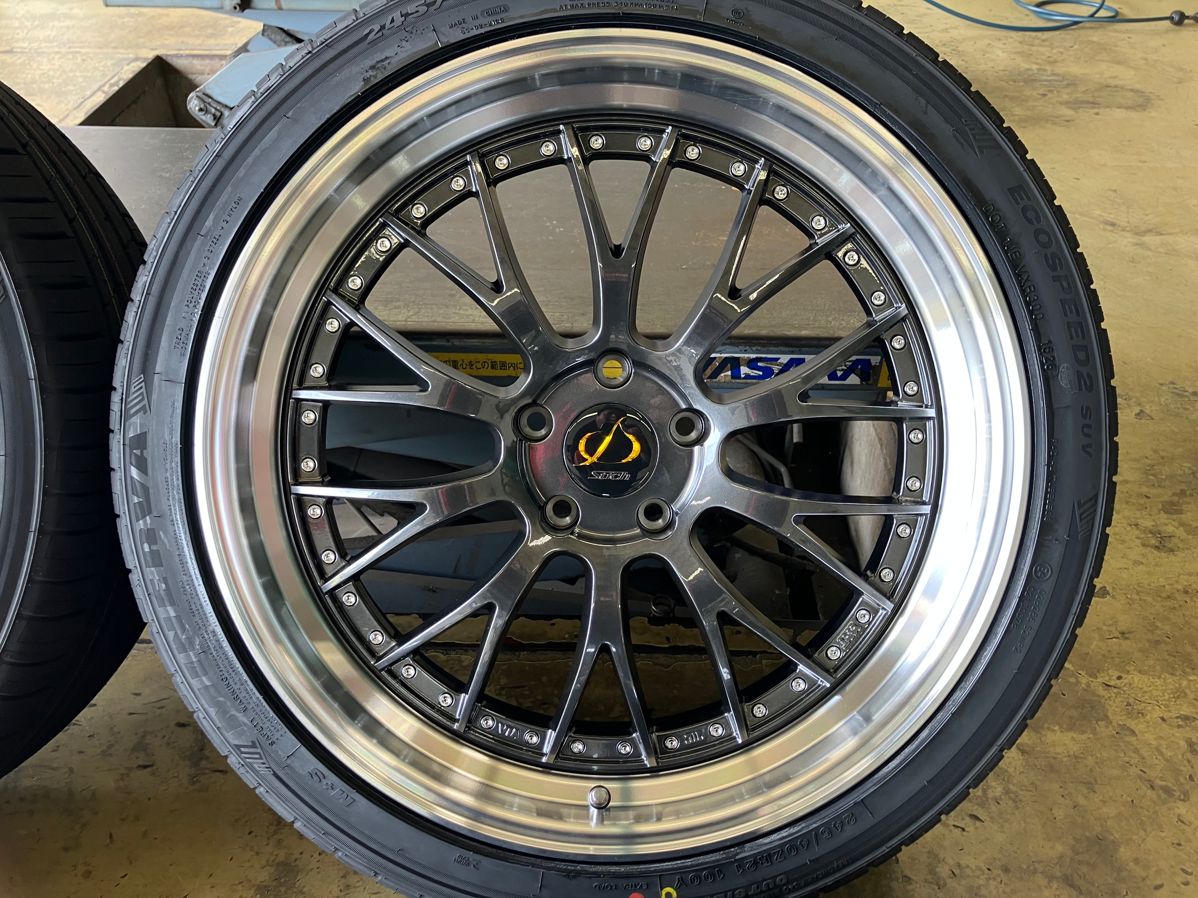 1 ν§ 新品 シュティッヒメッシュ NR 21ｲﾝﾁ 8.5J+40 PCD120/5H