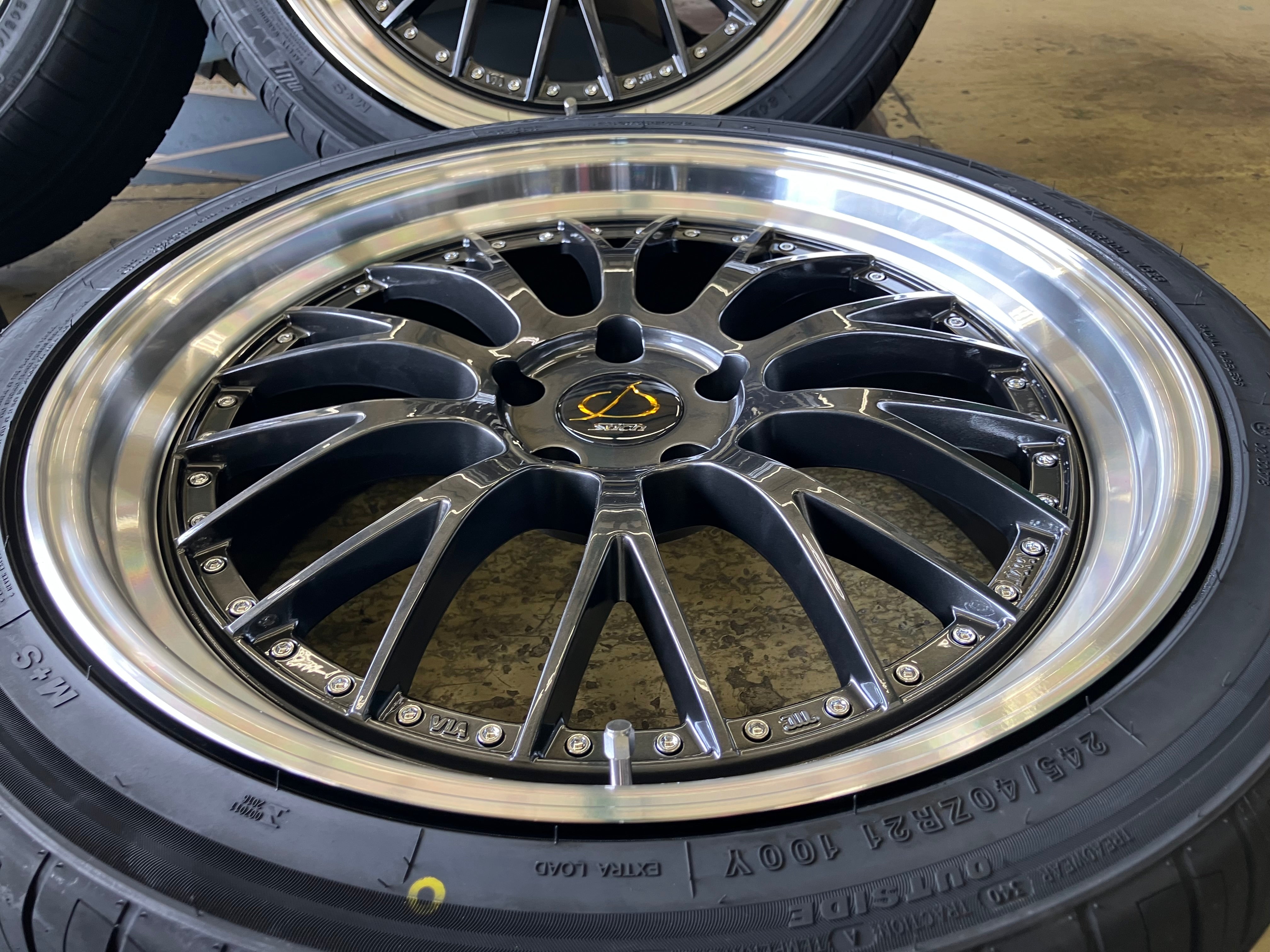 1 ν§ 新品 シュティッヒメッシュ NR 21ｲﾝﾁ 8.5J+40 PCD120/5H