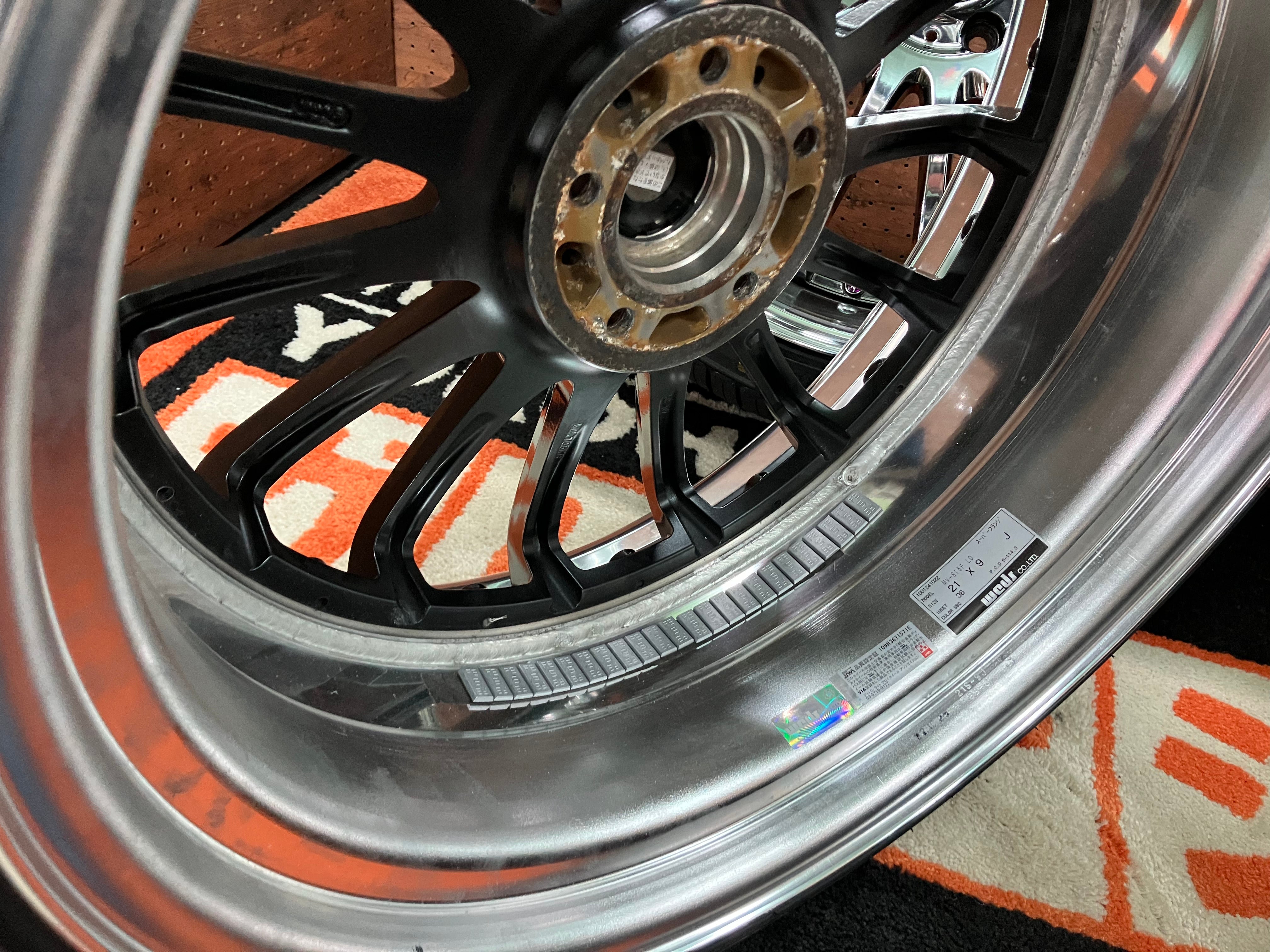 超美品 マーベリック815F 20×9j アルファード ヴェルファイア 20インチ 