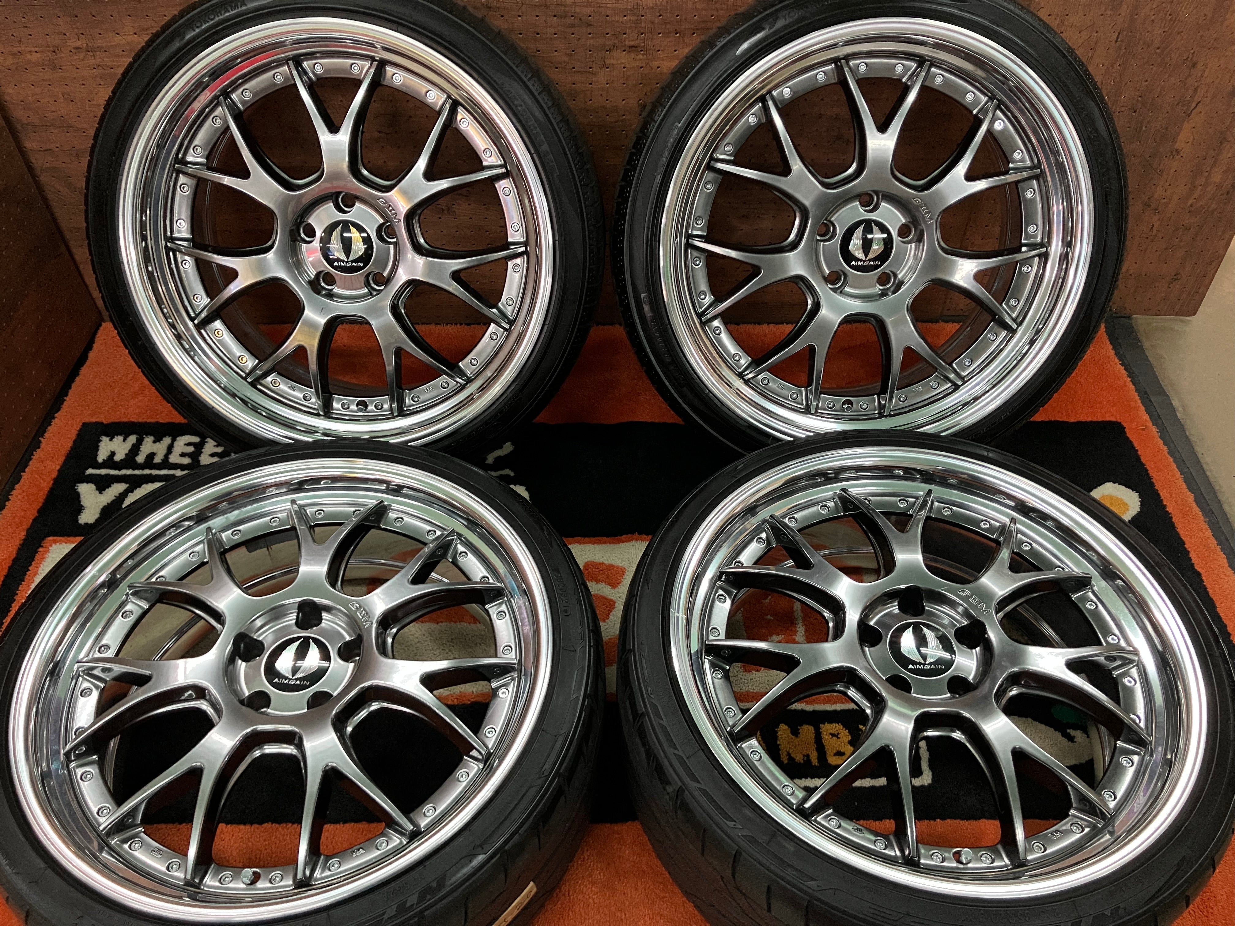 ◇AIMGAIN エイムゲイン G2M◇20インチ 8.5J+36＆9.5J+42 114.3-5H