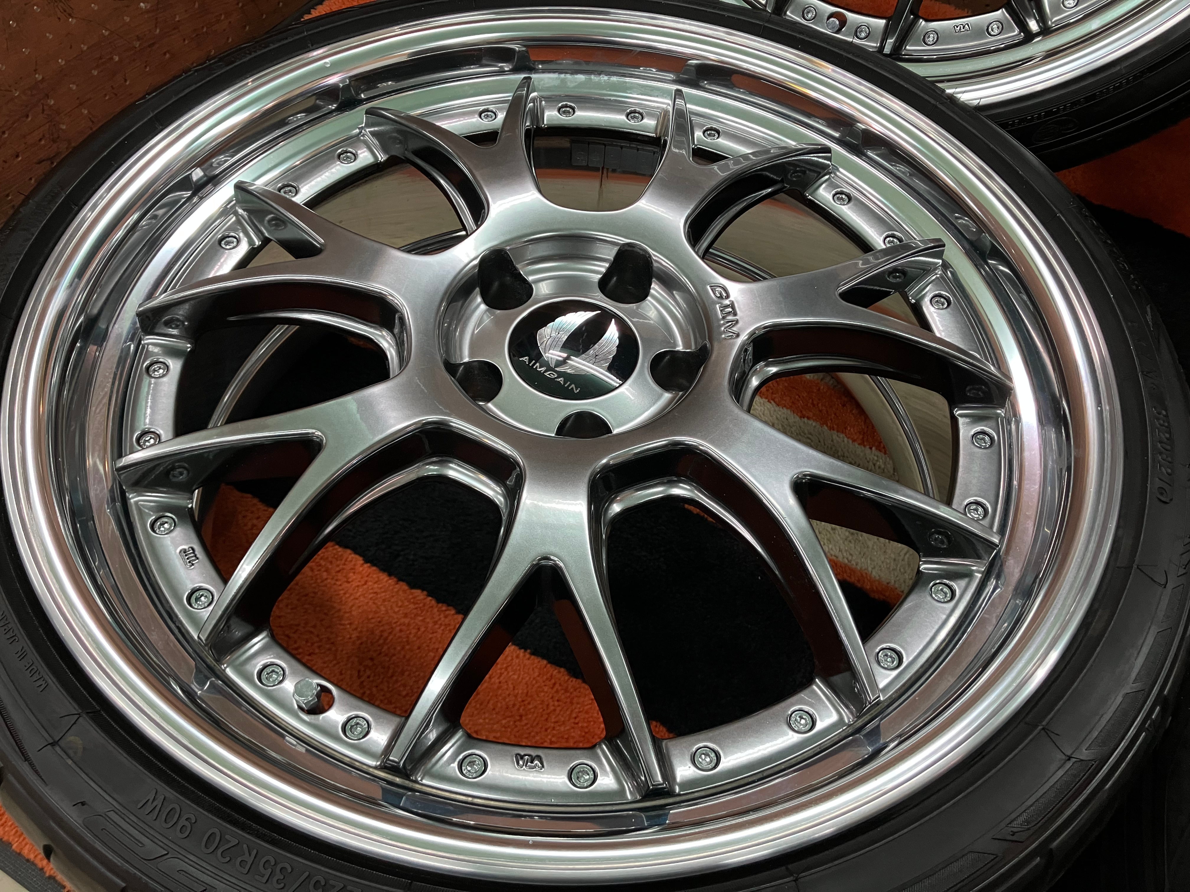 ◇AIMGAIN エイムゲイン G2M◇20インチ 8.5J+36＆9.5J+42 114.3-5H
