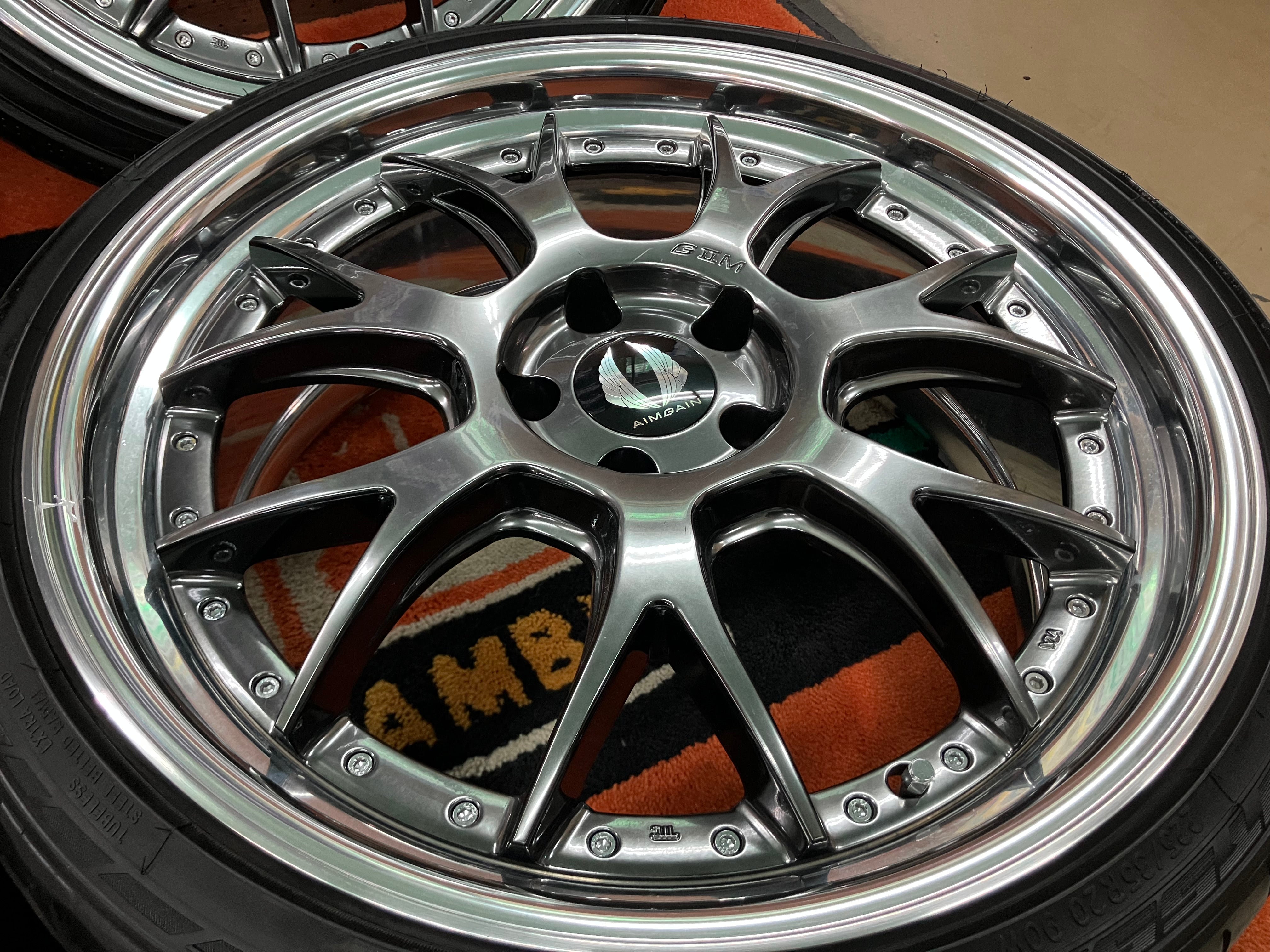 ◇AIMGAIN エイムゲイン G2M◇20インチ 8.5J+36＆9.5J+42 114.3-5H