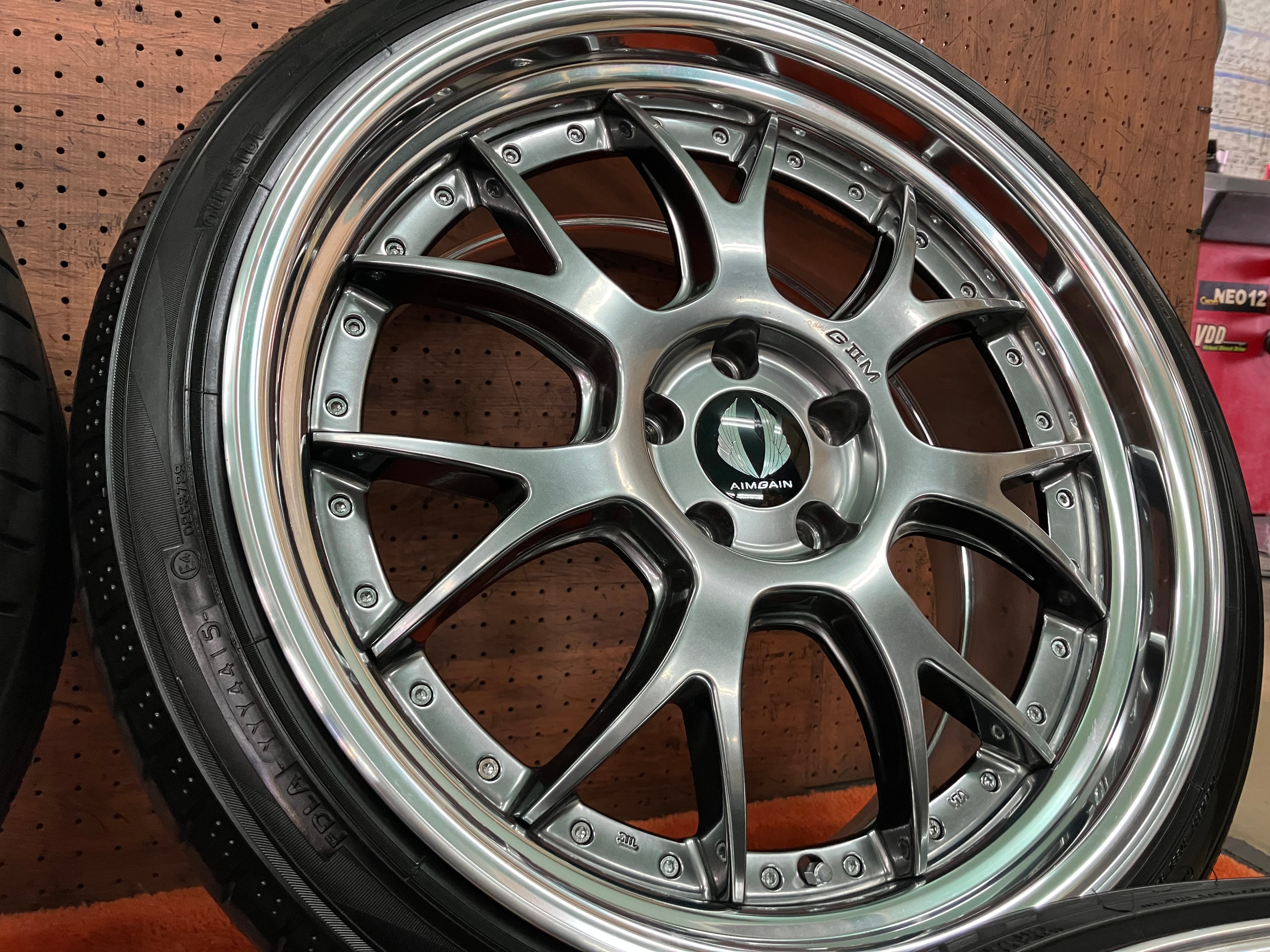 ◇AIMGAIN エイムゲイン G2M◇20インチ 8.5J+36＆9.5J+42 114.3-5H