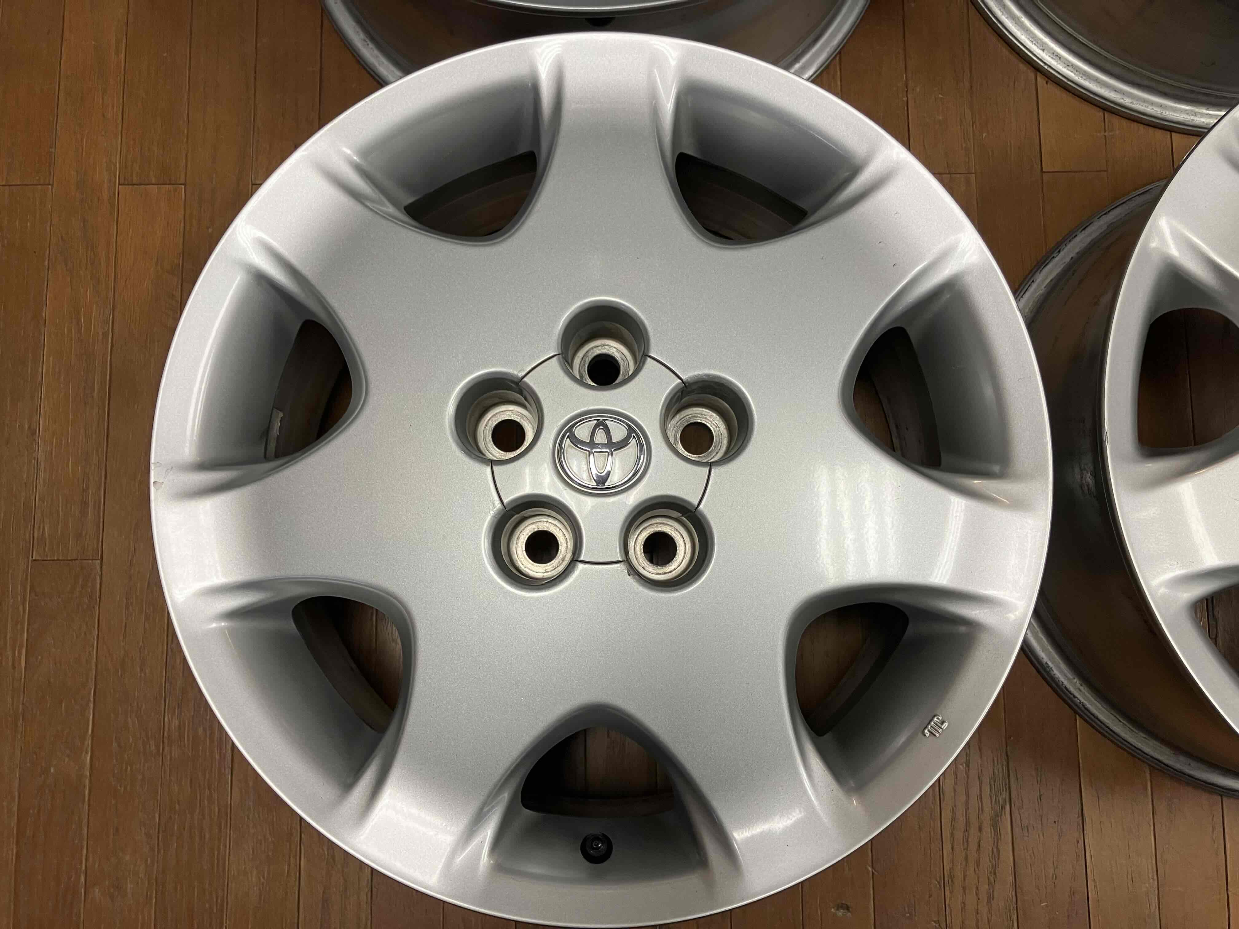 30後期　セルシオ　純正ホイール　17インチ トヨタ 30 セルシオ 後期 純正 17in 7.5J +45 PCD114.3 ヨコハマ