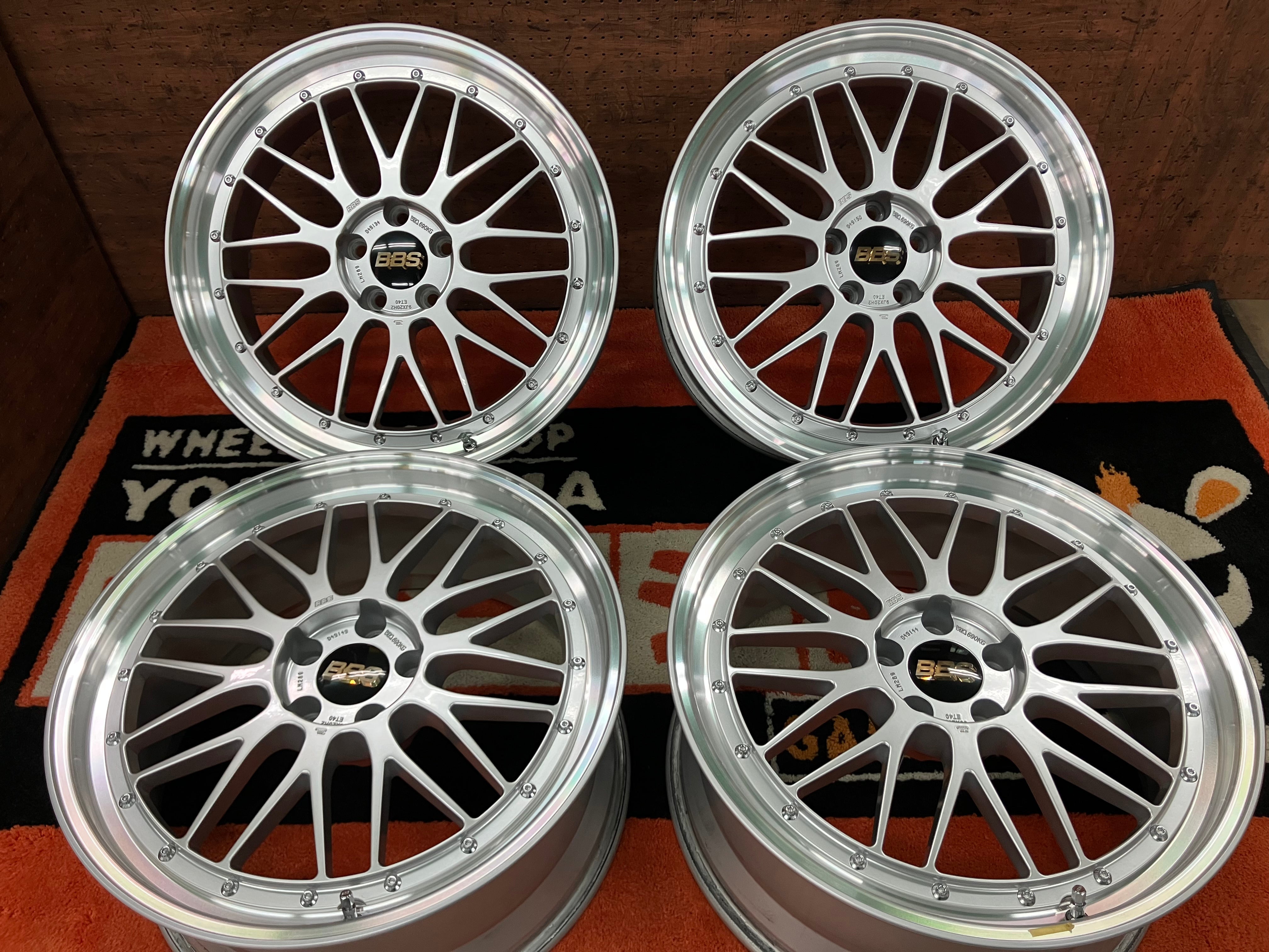 ◇程度良好!!ホイールのみ4本Set♪BBS LM LM289◇20インチ 9J+40
