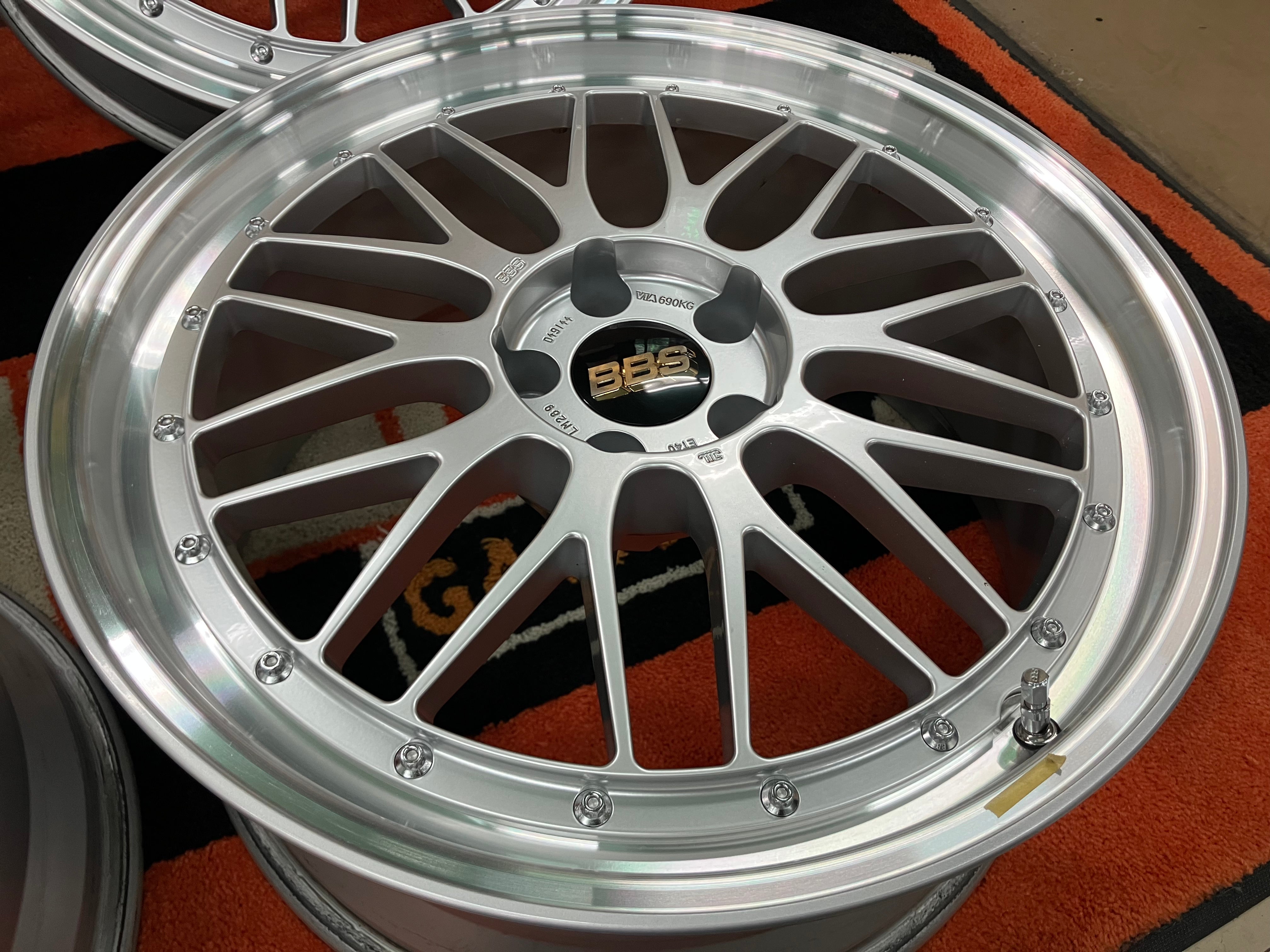 ◇程度良好!!ホイールのみ4本Set♪BBS LM LM289◇20インチ 9J+40