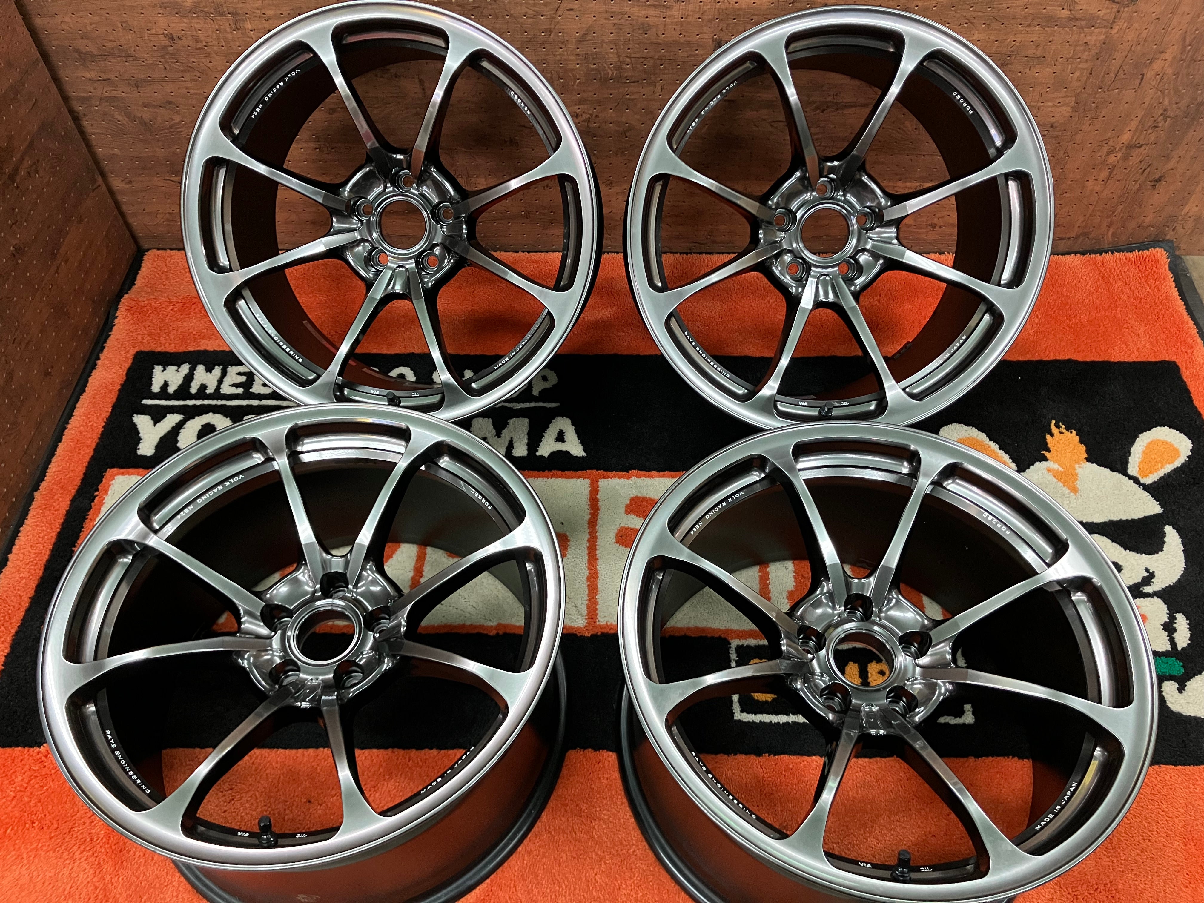 ◇希少絶版サイズ!!RAYS VOLKRACING NE24◇19インチ 10.5J+22 114.3-5H