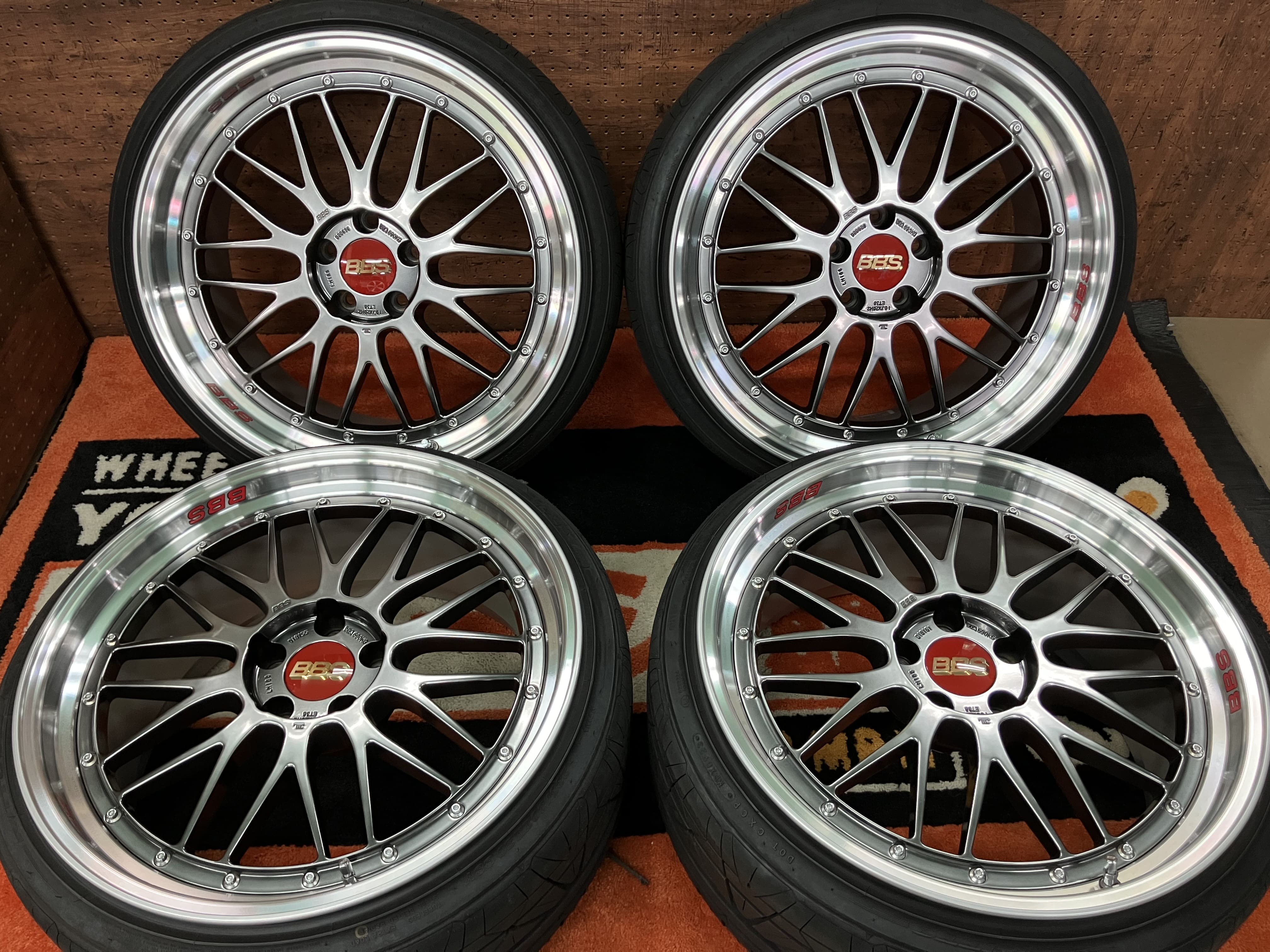 ◇程度良好品♪希少４本同サイズ!!BBS LM LM186 20インチ 10J+38 114.3-5H◇NITTO INVO 235/30- –  ハマガレネットストア