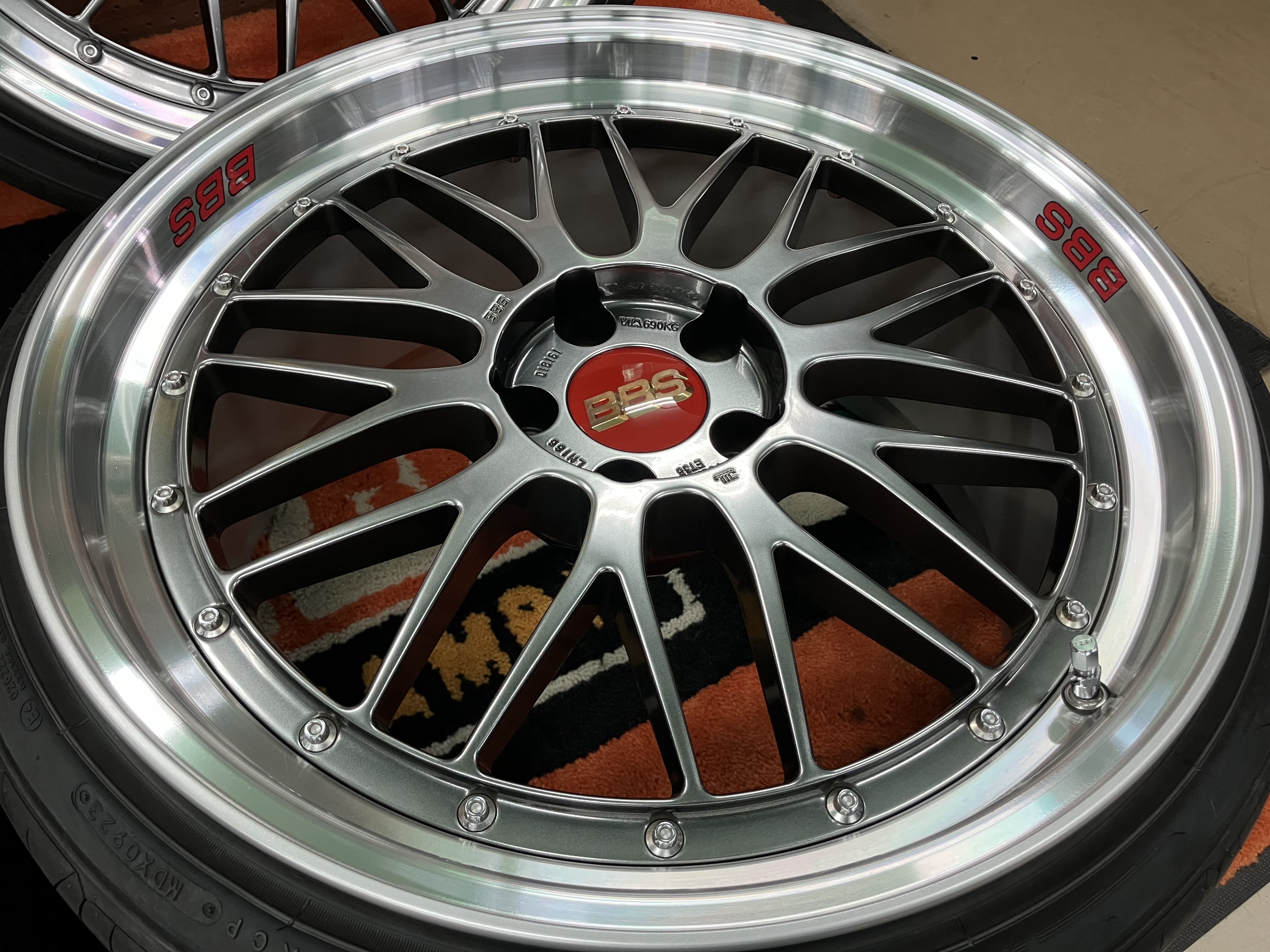鍛造品】 BBS LM 20in 8.5J +32 9.5J +37 PCD120 ファルケン