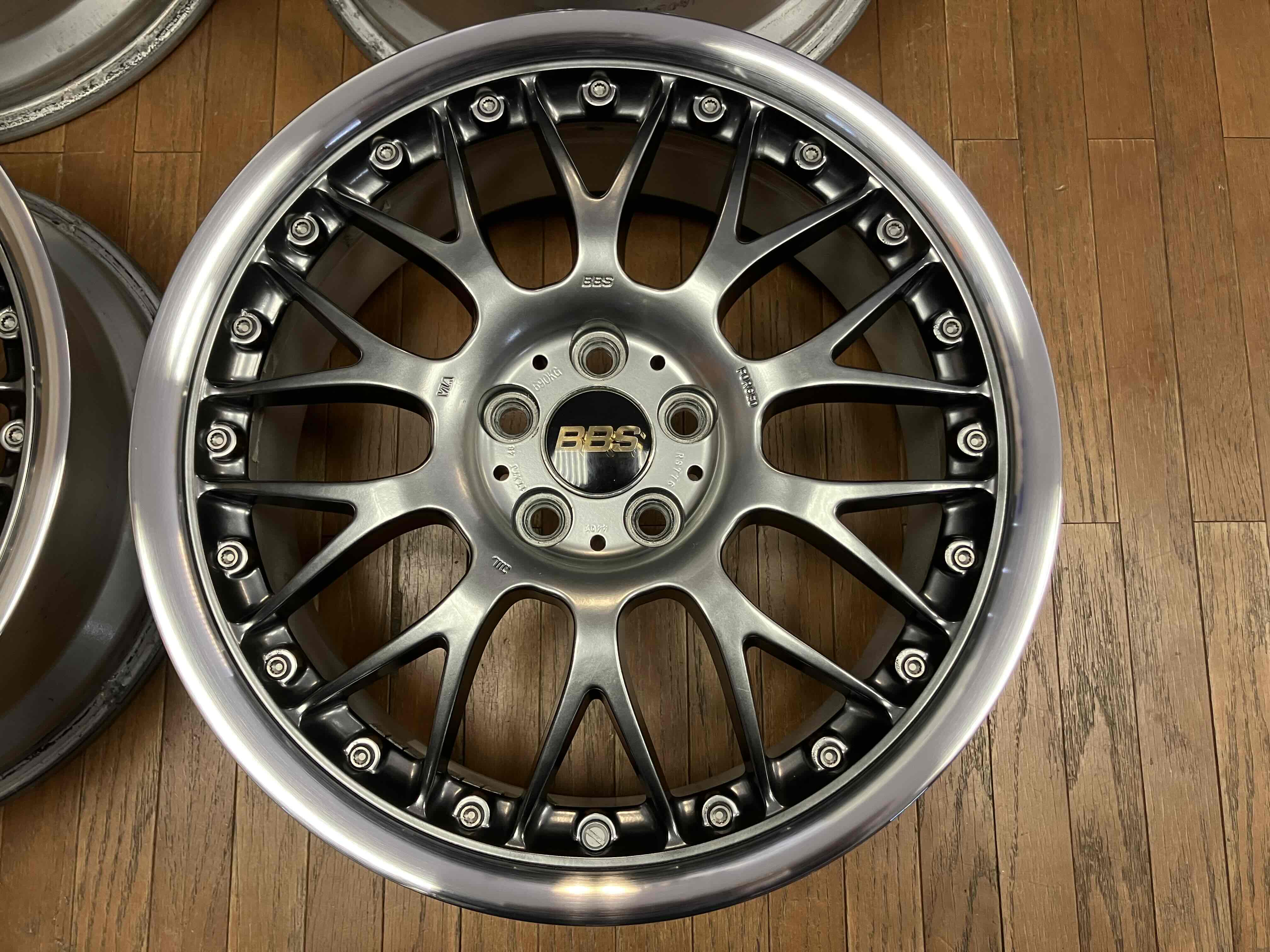 ビービーエス RI−A BBS 4本セット 114.3 9J+38 17インチ RS781 鍛造 RT2 BBS 鍛造ホイール 114．3 5H 9J-18 タイヤ・ホイール