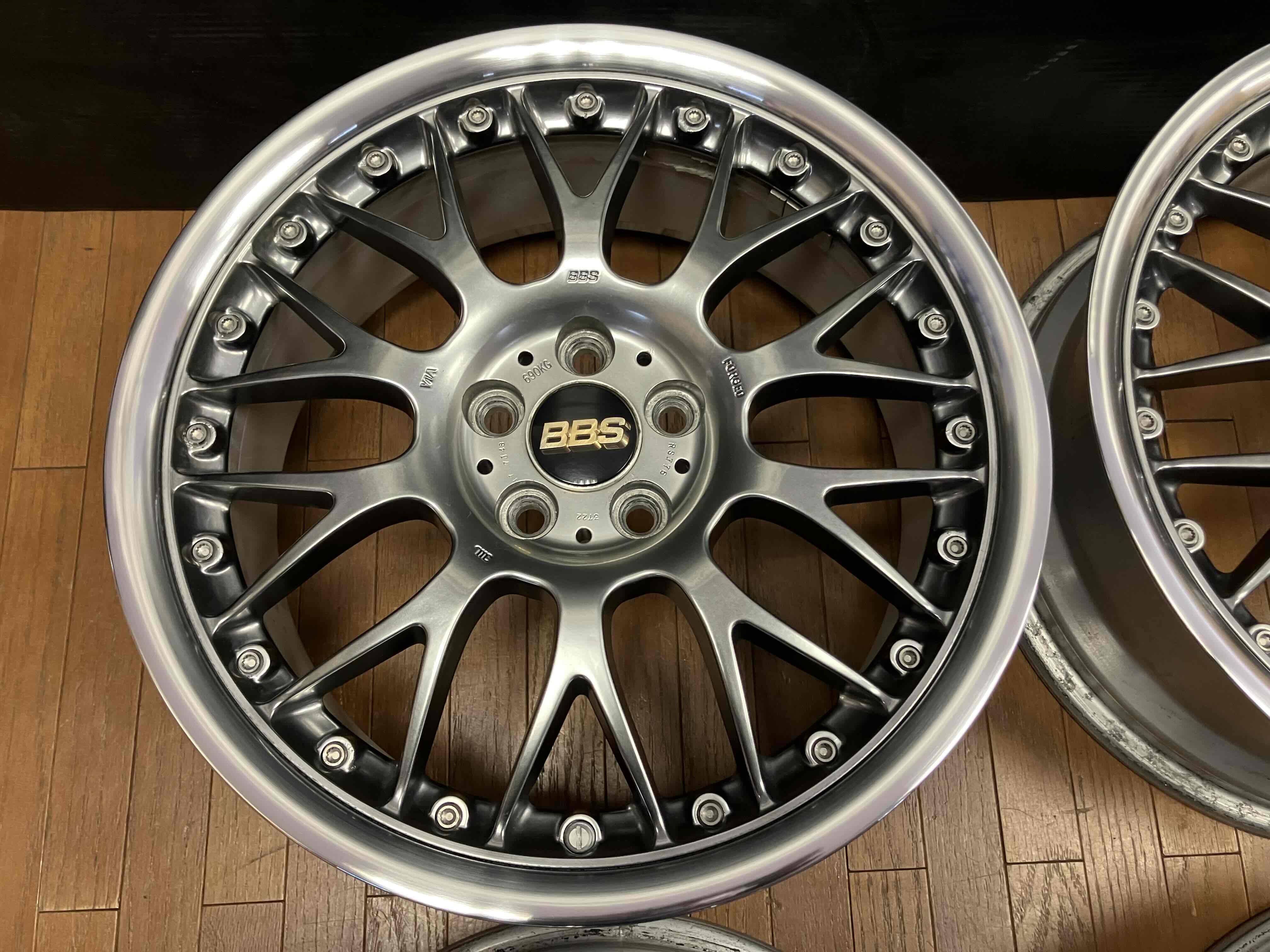 ◇希少!! 鍛造 BBS RT2 RS776 17インチ◇7J+48 5H100◇ハブ56mm