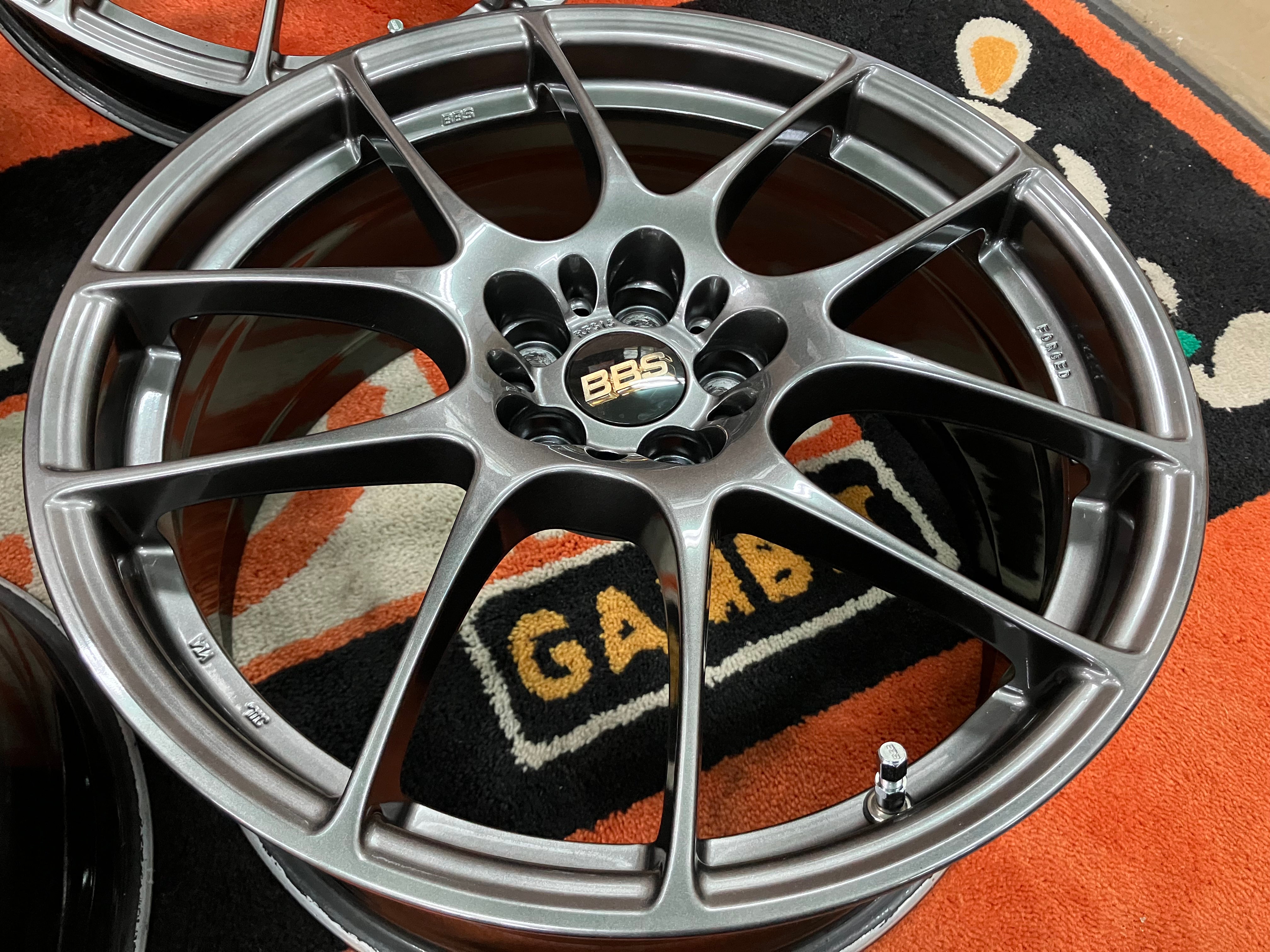 ◇フルリペア済み!!ホイールのみ4本Set♪BBS RF RF515◇18インチ 8J+