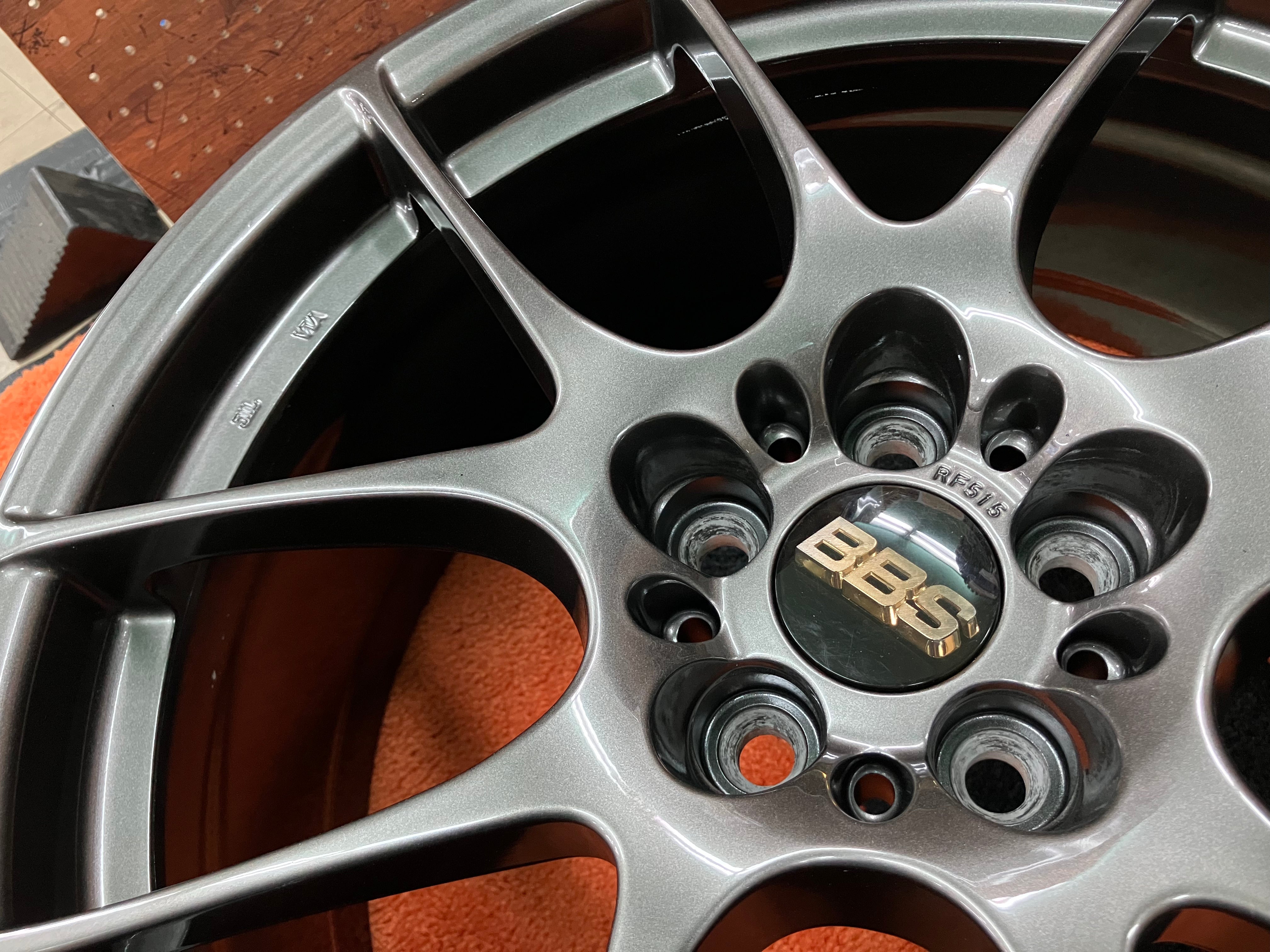 ◇フルリペア済み!!ホイールのみ4本Set♪BBS RF RF515◇18インチ 8J+