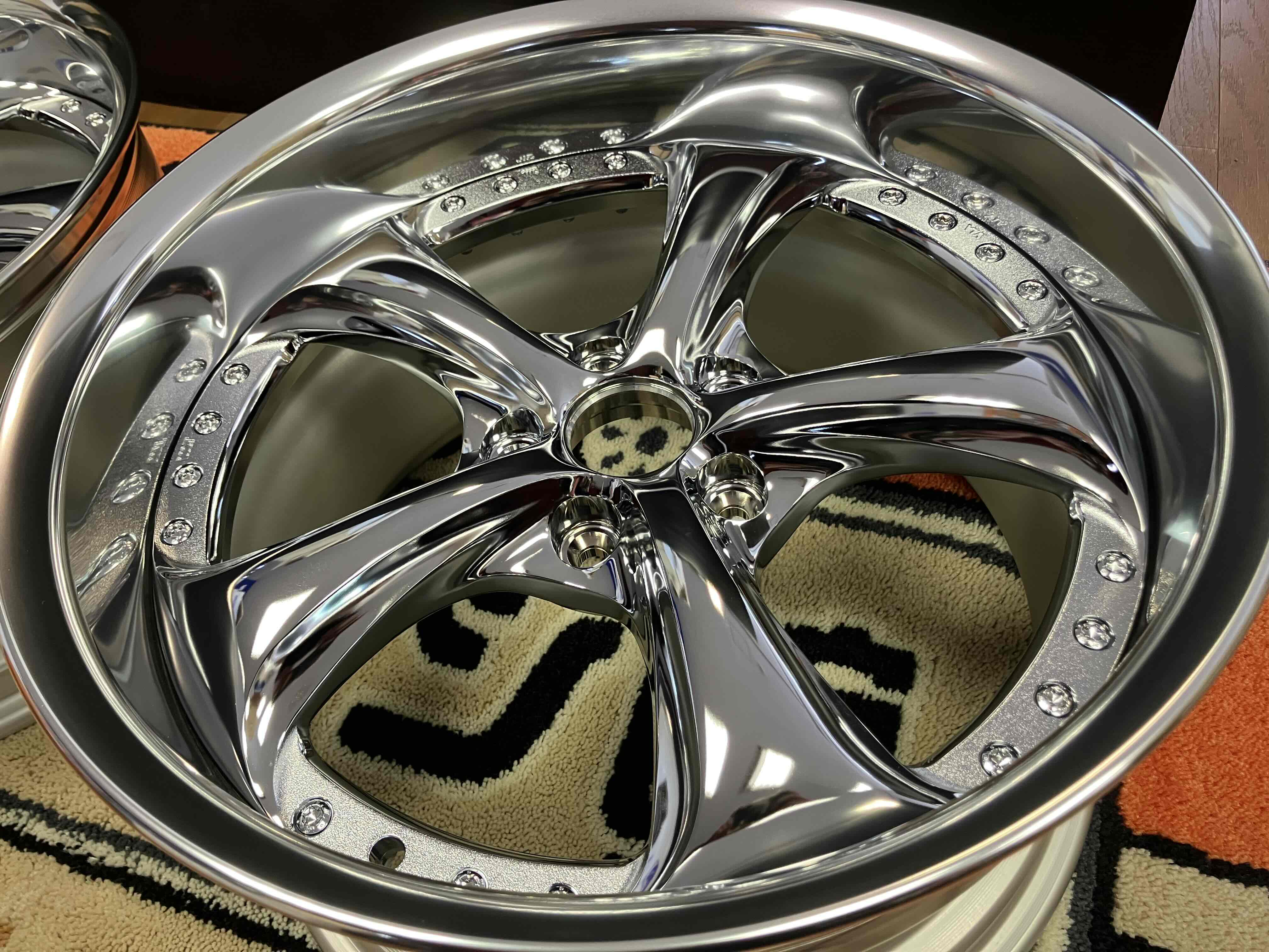 最終値下げ】 即納4本Set!!新品 WORK VS-KF# 600本限定カラー『Chrome
