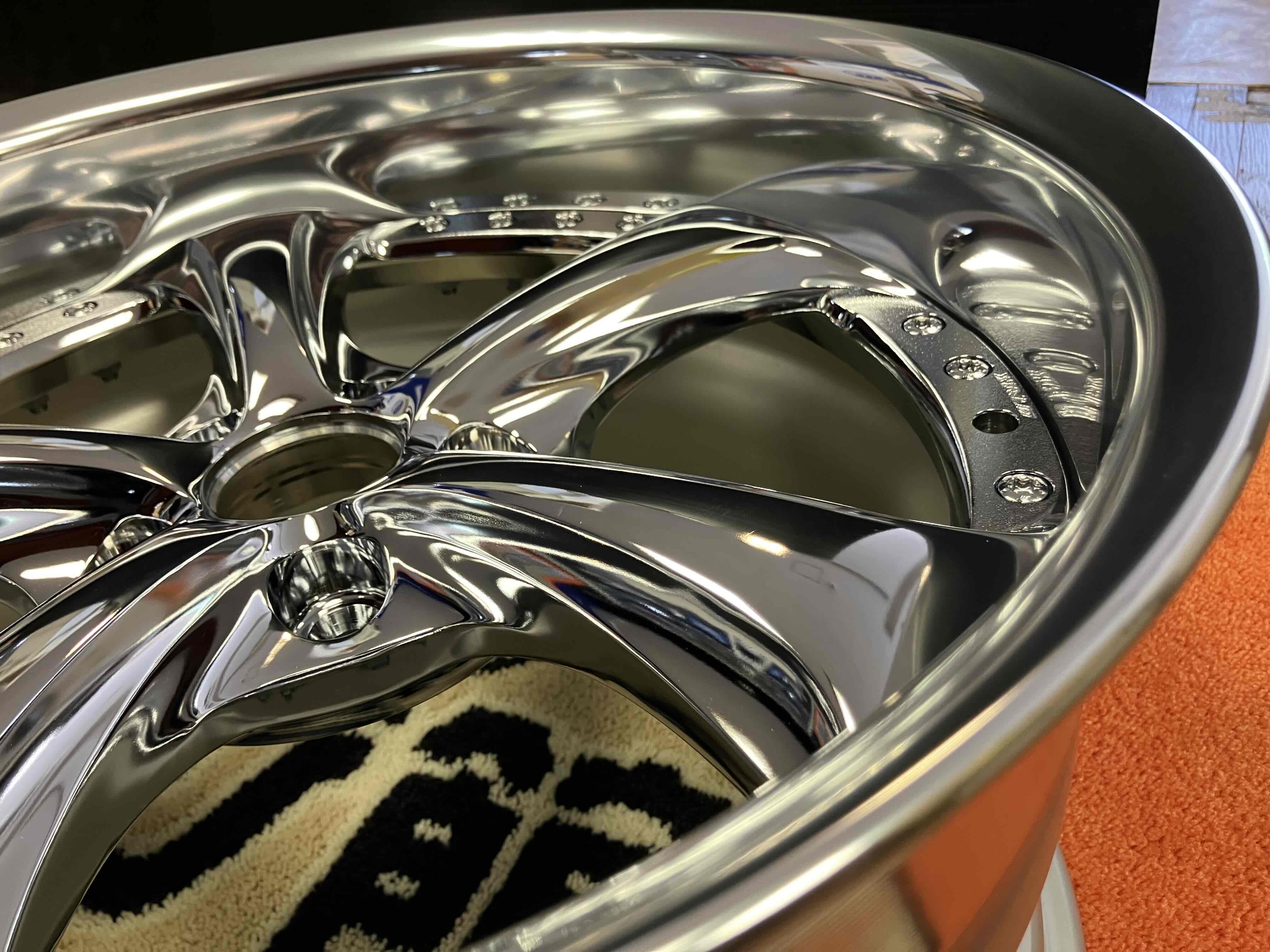 最終値下げ】 即納4本Set!!新品 WORK VS-KF# 600本限定カラー『Chrome