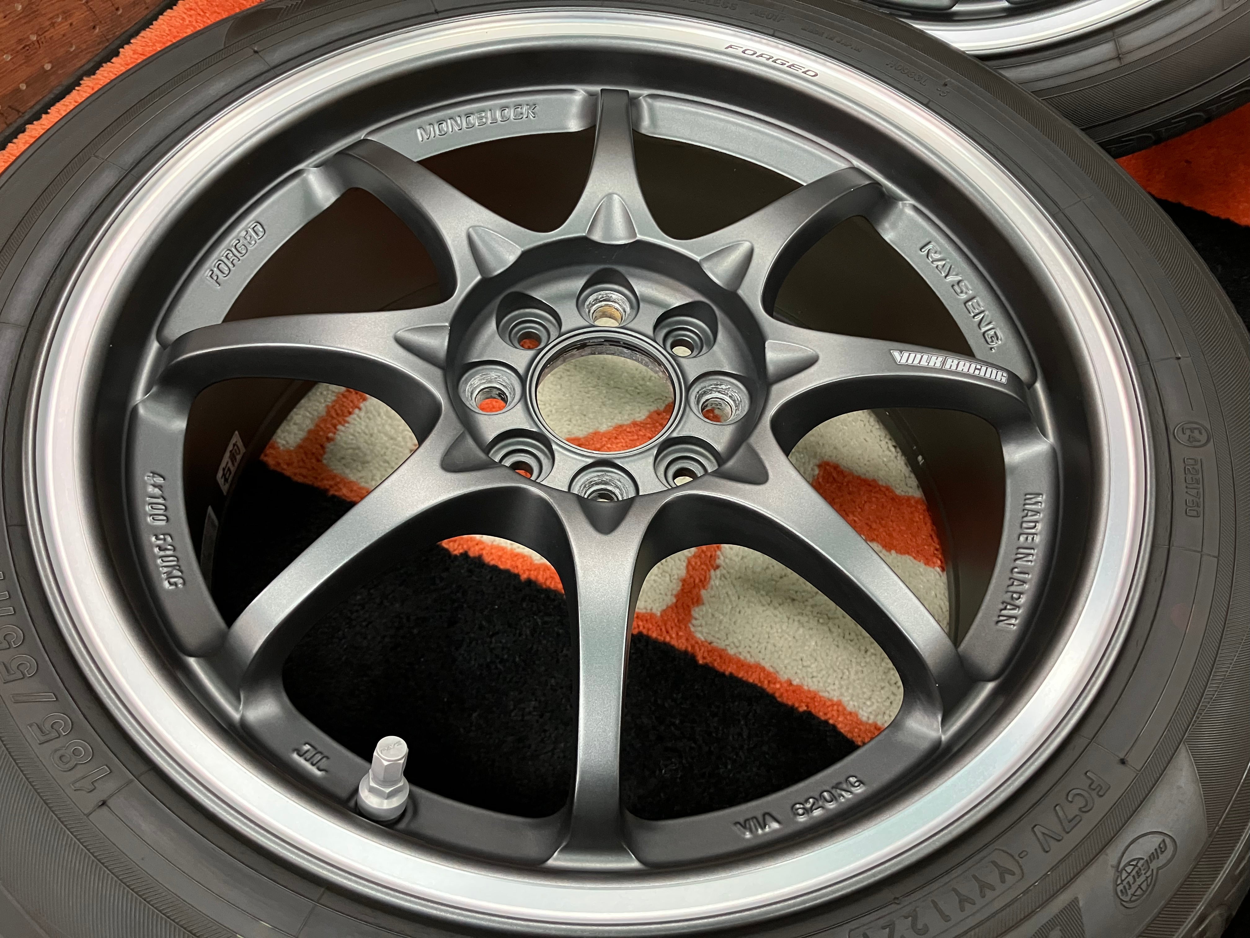 ◇鍛造!!RAYS VOLK RACING CE28 CLUB RACER◇16インチ 7J+48 100-4H