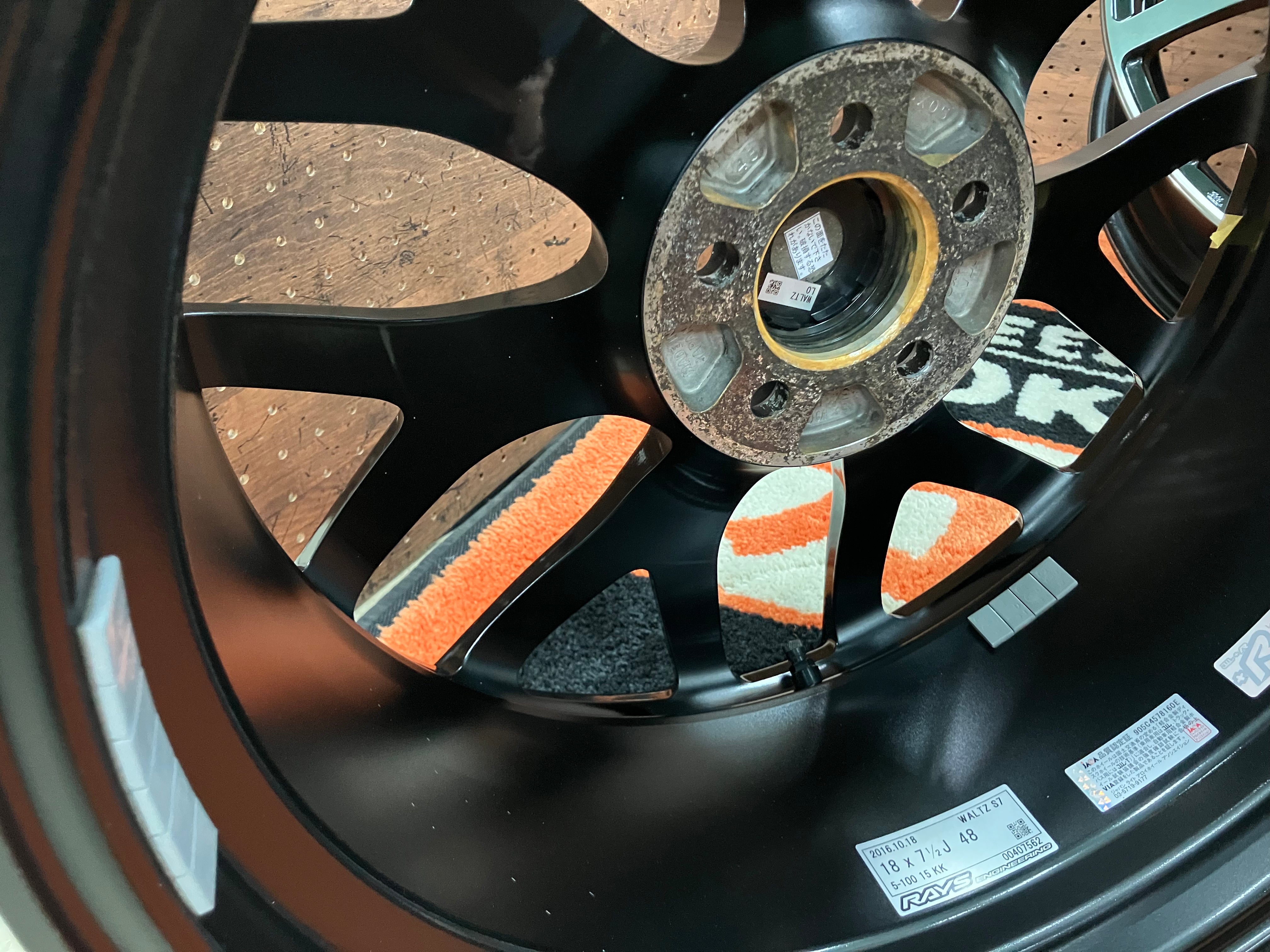 ◇レイズ製鍛造ホイール♪ヴァルツフォージド S7◇18インチ 7.5J+48