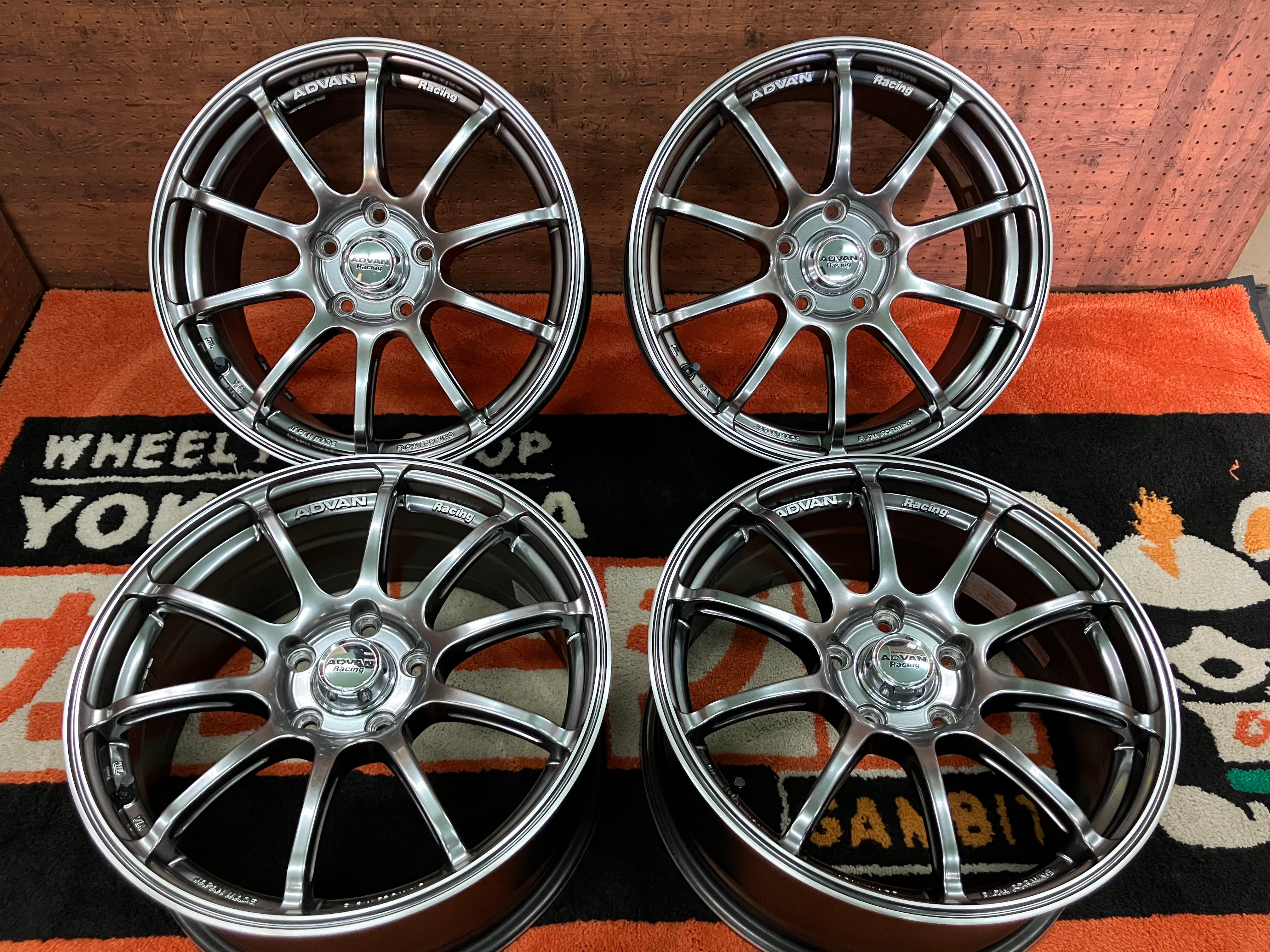 ADVAN Racing rs Ⅱ 2本（タイヤ付ホイール） ◇YOKOHAMA ADVAN Racing RS2 RSⅡ◇17インチ 7.5J+48 114.3-5H