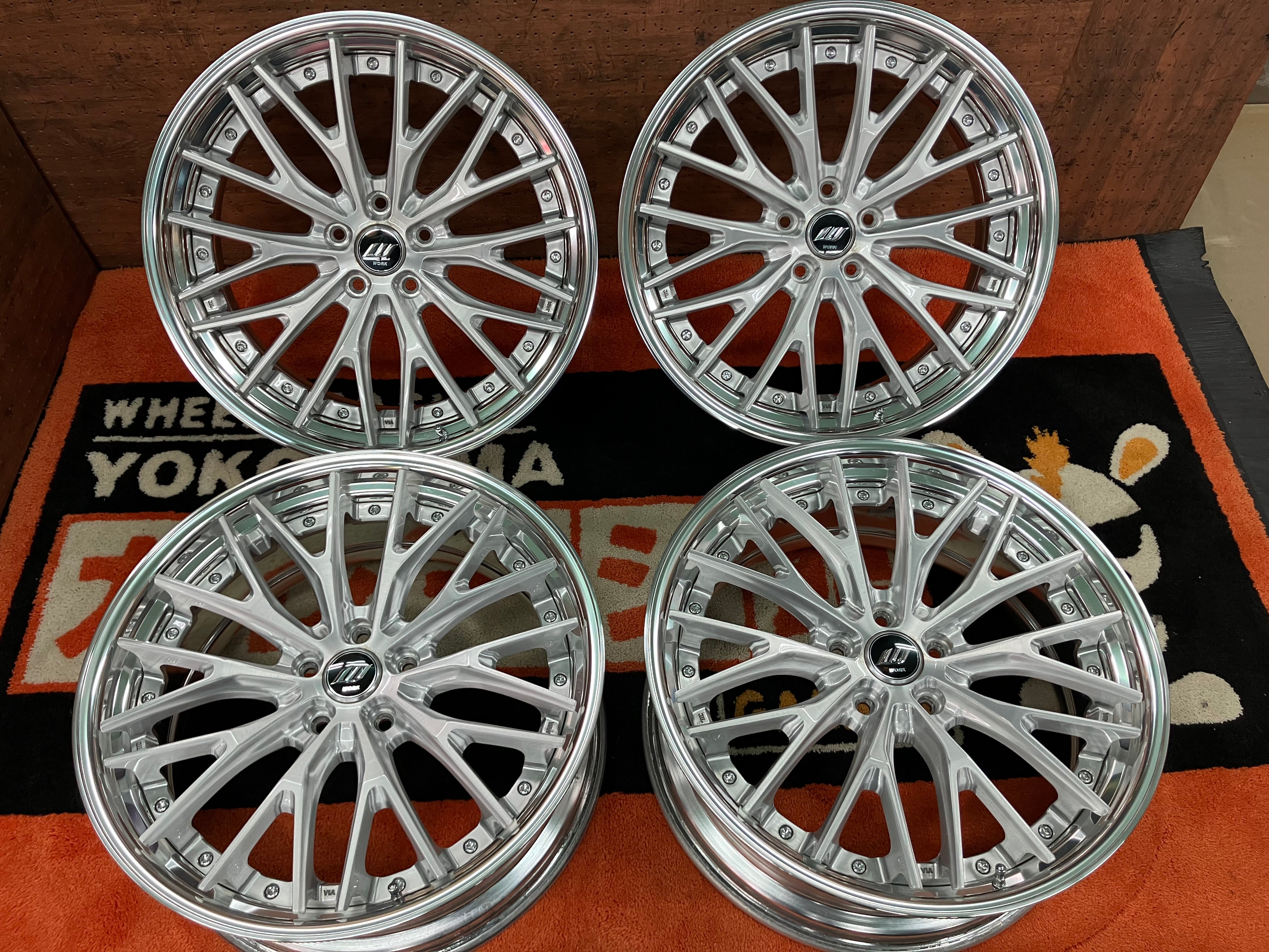 ◇WORK ワーク ZEAST ジースト STX◇20インチ 8.5J+43＆8.5+33 ◇現行