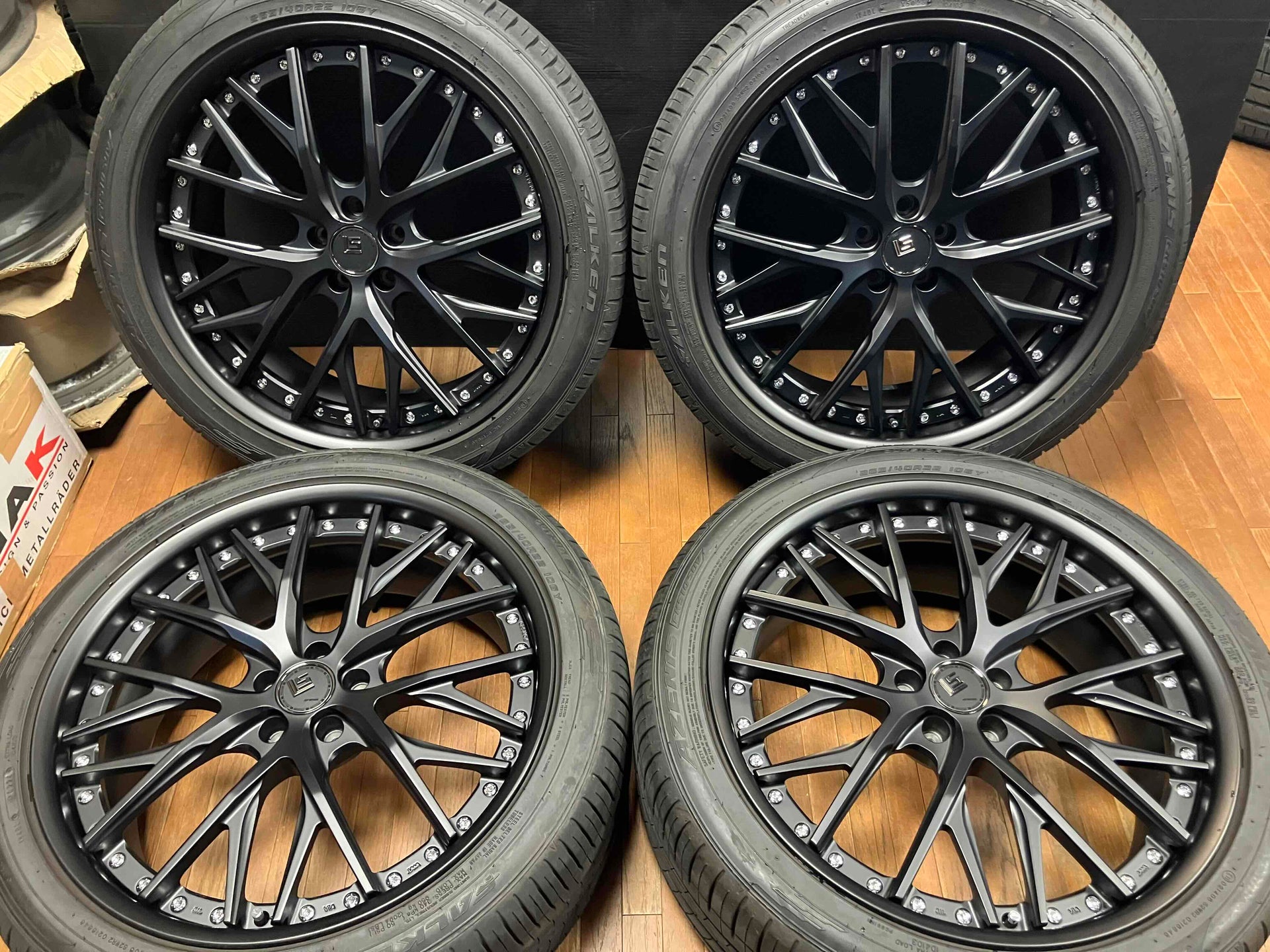 ◇鍛造 WORK LS バサラ VAJRA 22インチ◇9J+37 5H114.3◇FK510SUV 265 