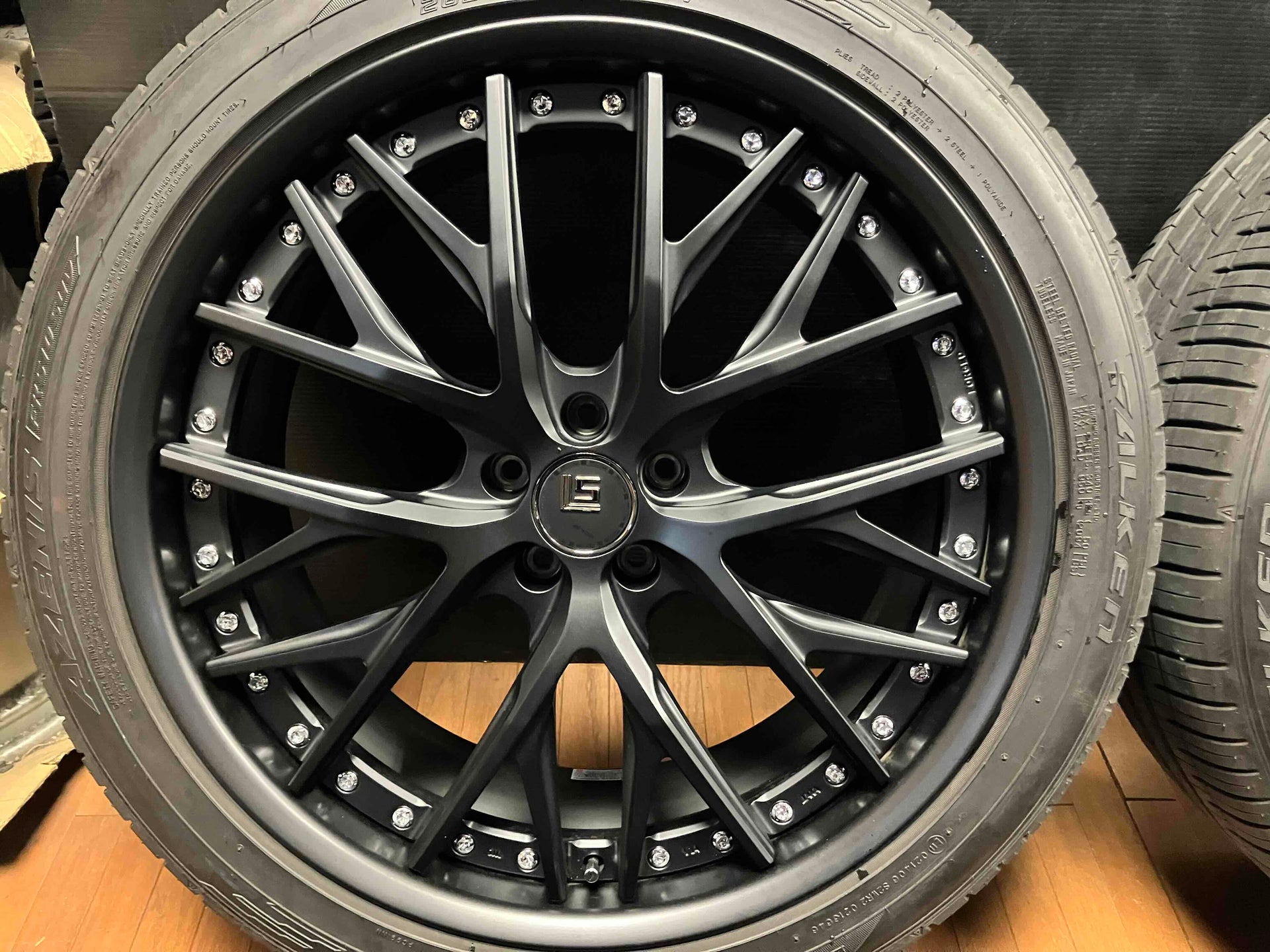 ◇鍛造 WORK LS バサラ VAJRA 22インチ◇9J+37 5H114.3◇FK510SUV 265 