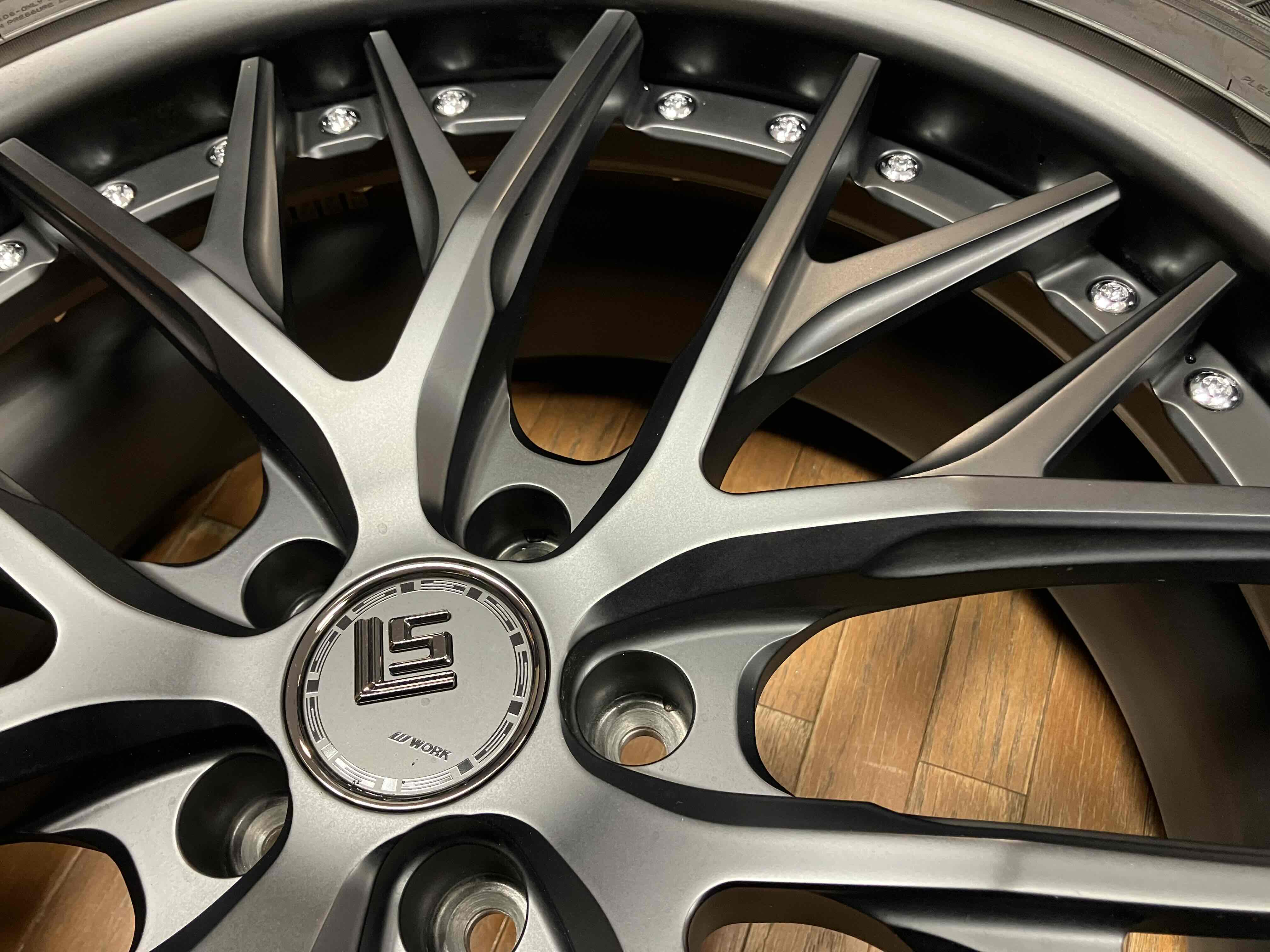 ◇鍛造 WORK LS バサラ VAJRA 22インチ◇9J+37 5H114.3◇FK510SUV 265