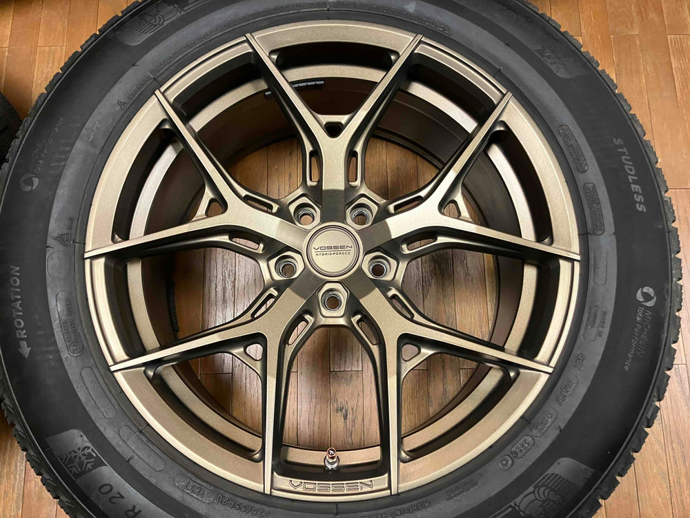 ◇VOSSEN ヴォッセ HF5 20インチ◇9.5J+34 5H120◇Xアイス 275/55R20 