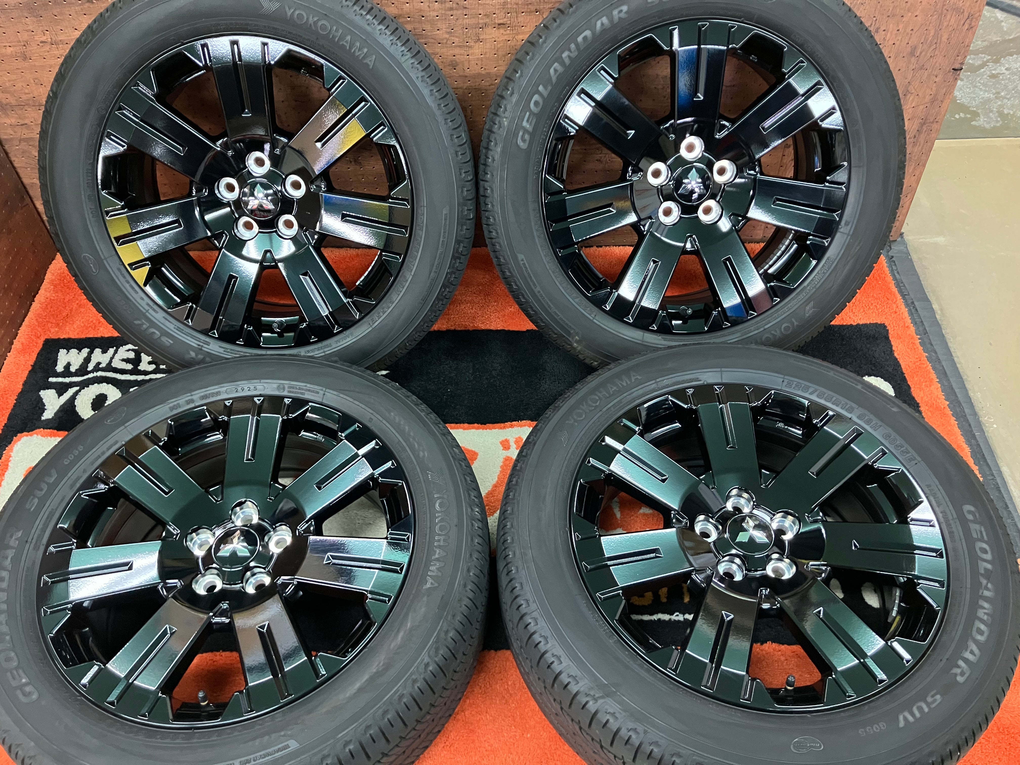 ◇美品♪ミツビシ デリカD:5 シャモニー 特別仕様車 純正◇18インチ 7J