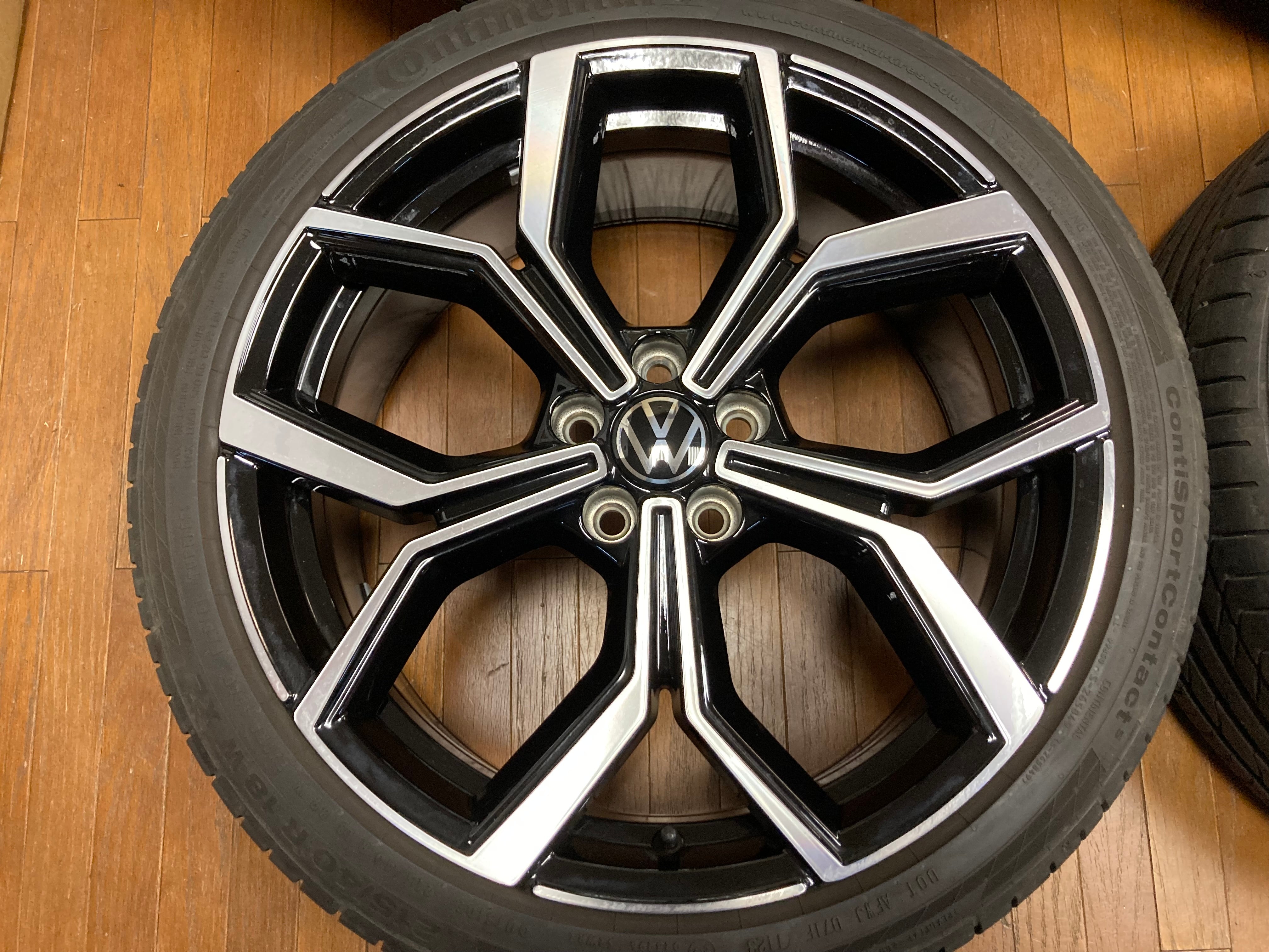 ◇美品!!フォルクスワーゲン POLO GTI 純正18インチ◇7.5J+51 5H100◇コンチスポーツコンタクト5 215/40R18 –  ハマガレネットストア