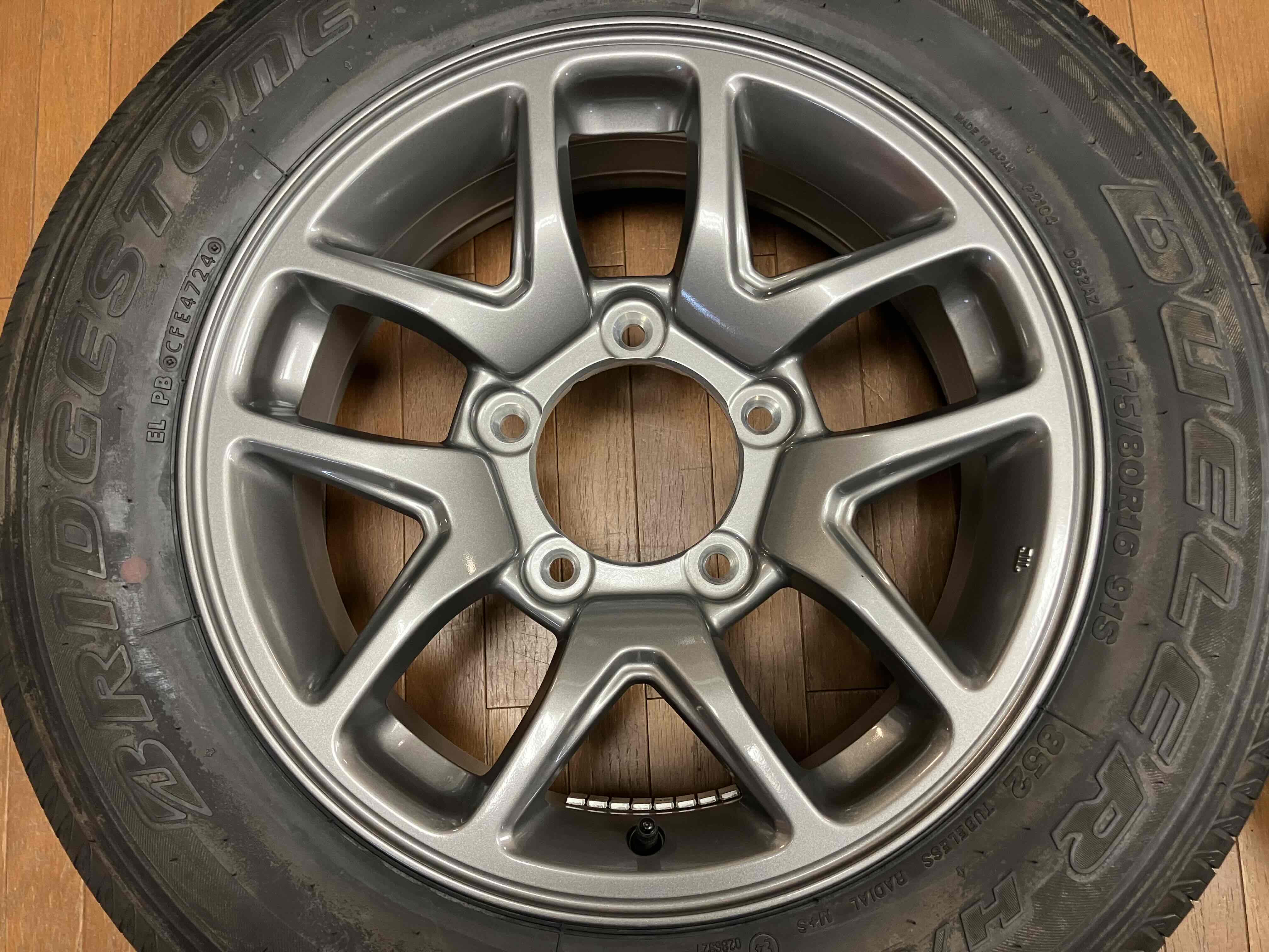 16インチ アルミホイール 3本セット 175/80R16