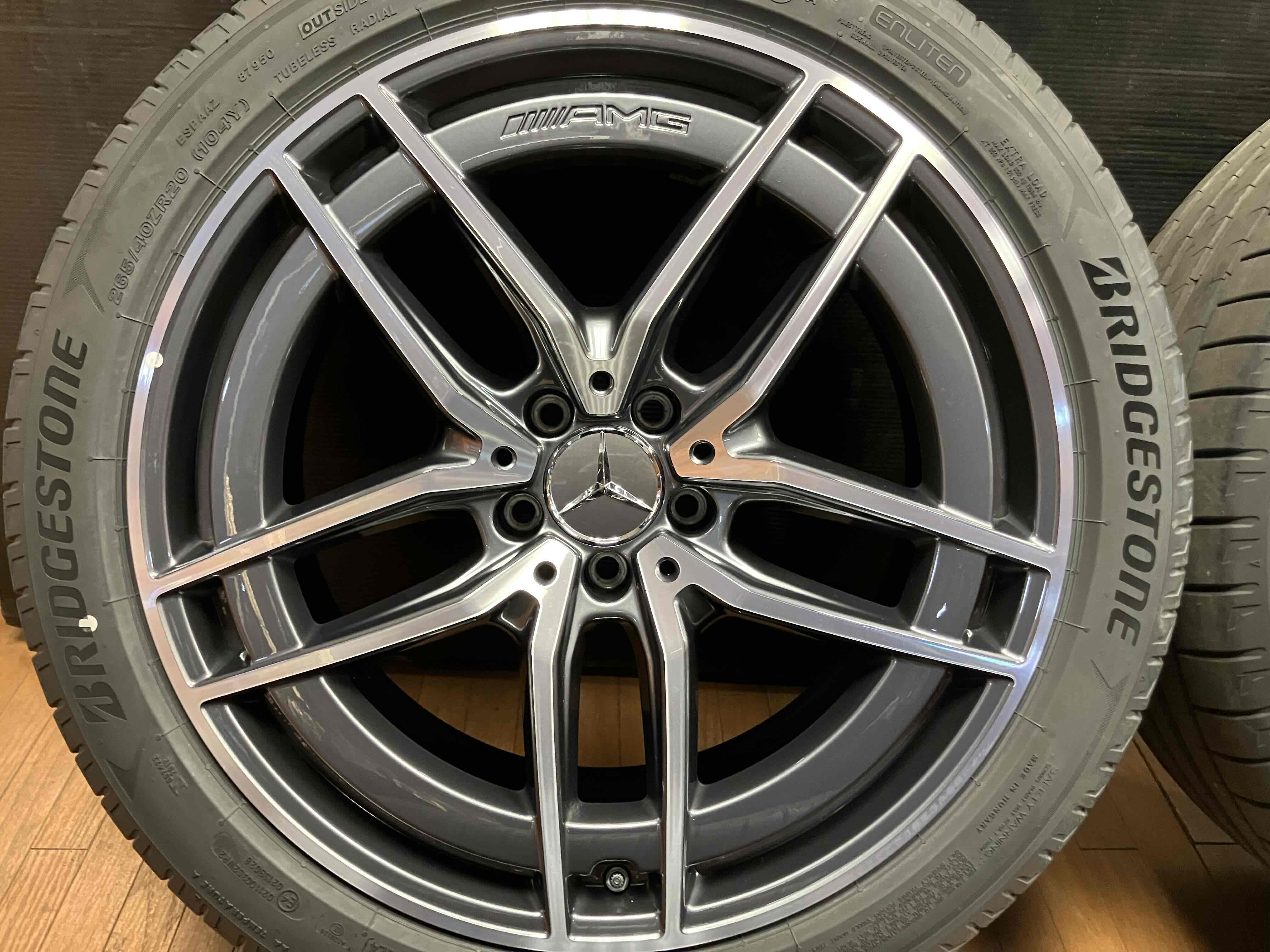 MB-AMG純正ワンピースホイル4本販売8Jx17,H2 AMG-純正ホイル―4本セツト―対応車ベンツ-107-126-123 【公式
