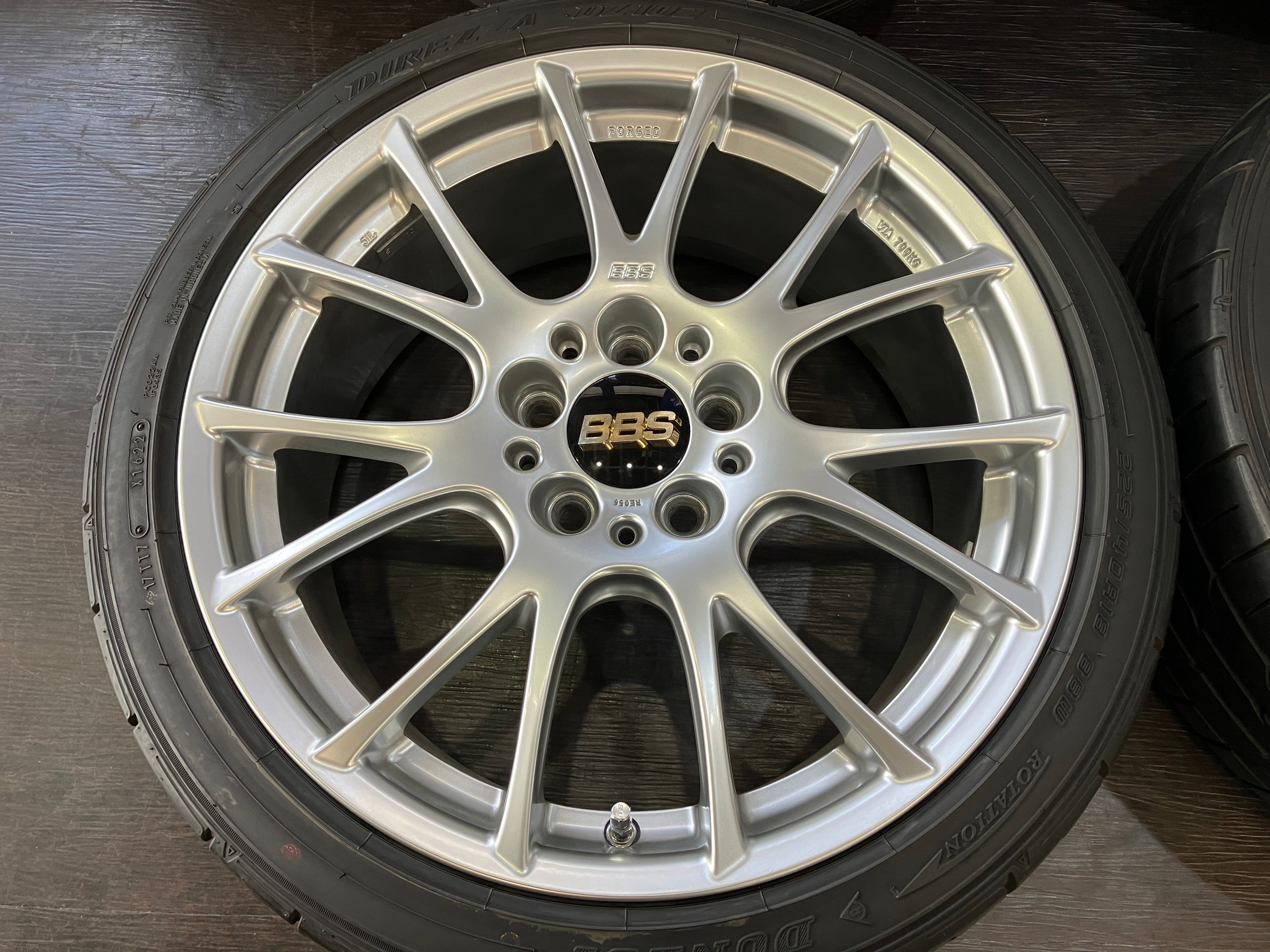 ◇高級鍛造良品BBS! 前後違いレア BBS RE-V 18インチ 8J+50/+42 112/5H