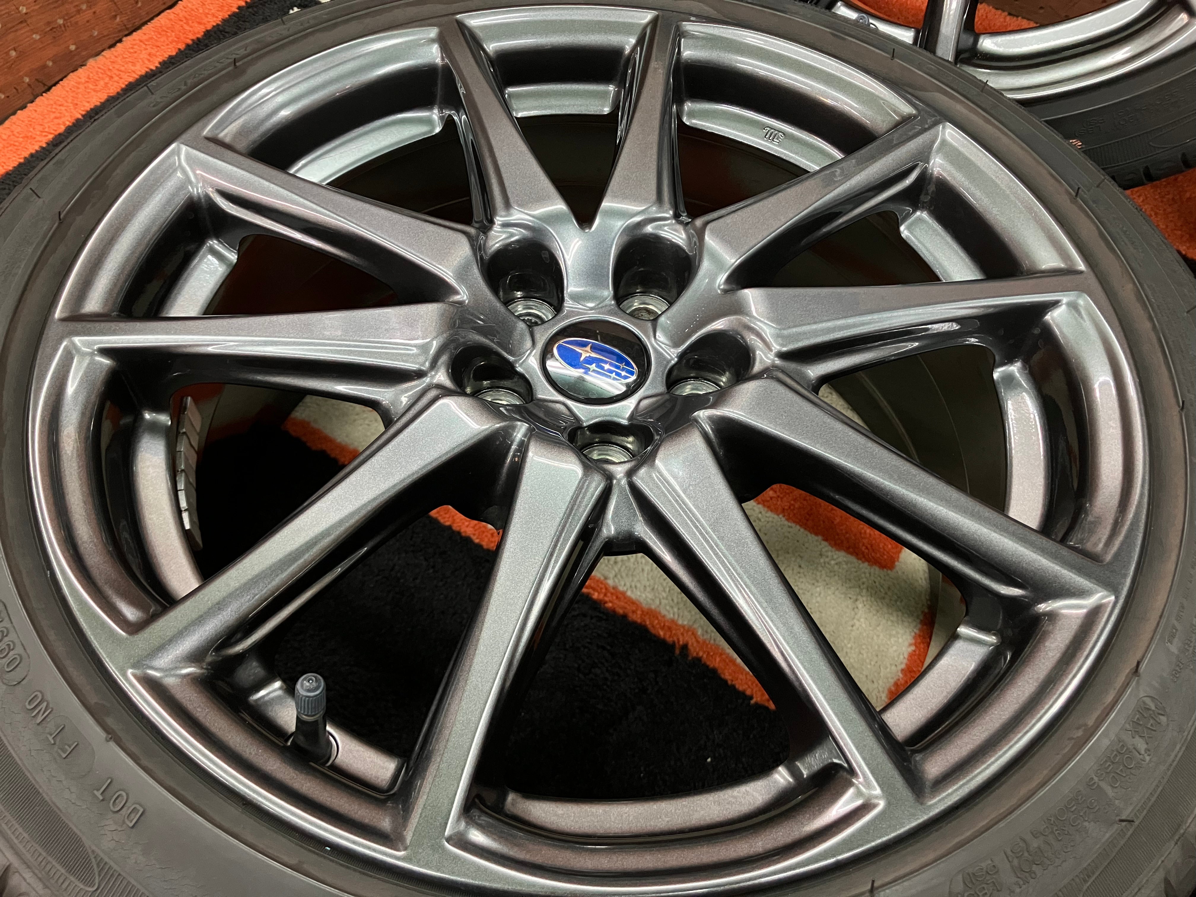 ◇程度良好品!!スバル BRZ ZD8 2.4R 純正◇17インチ 7.5J+48 100-5H