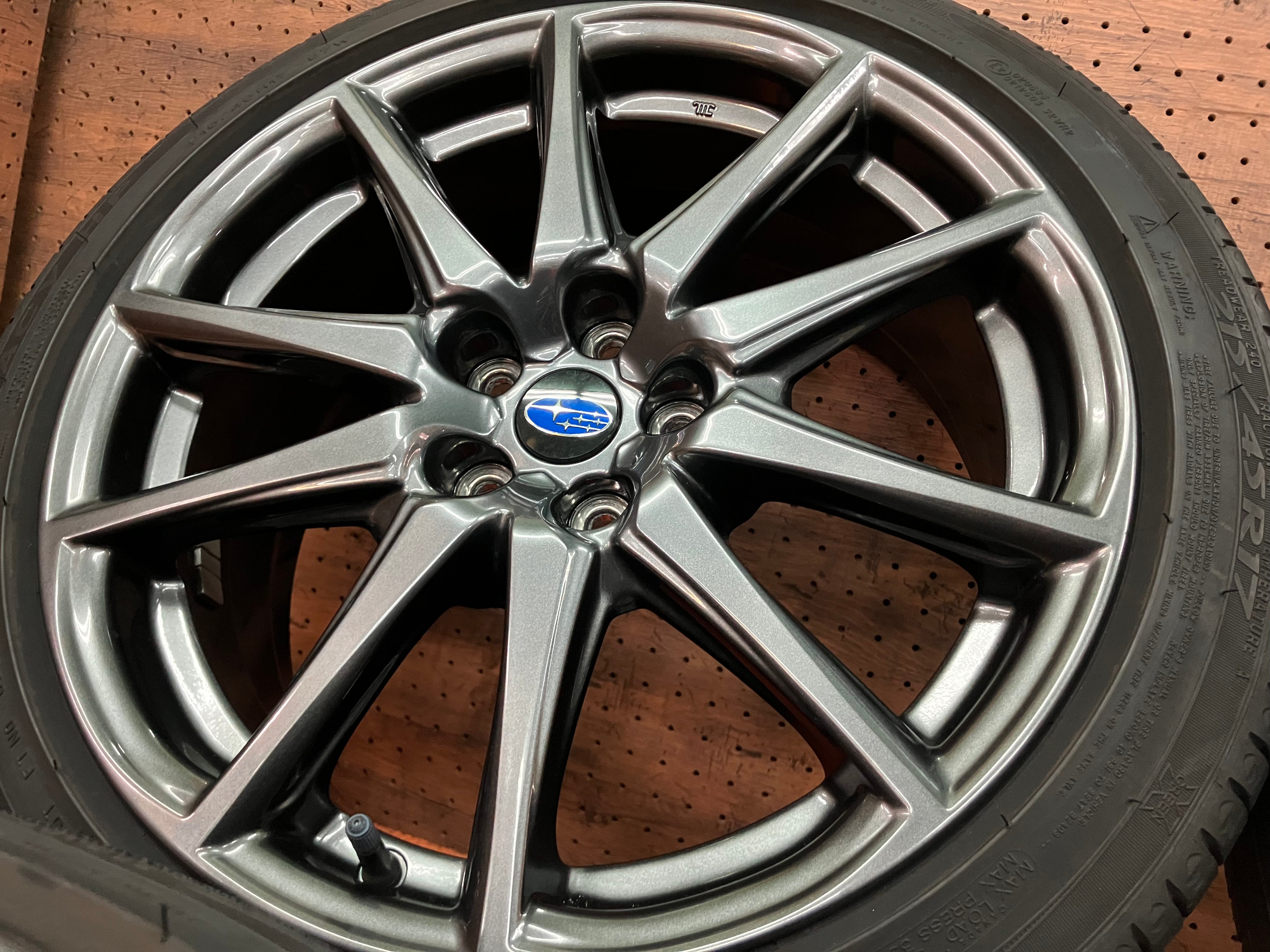 ◇程度良好品!!スバル BRZ ZD8 2.4R 純正◇17インチ 7.5J+48 100-5H