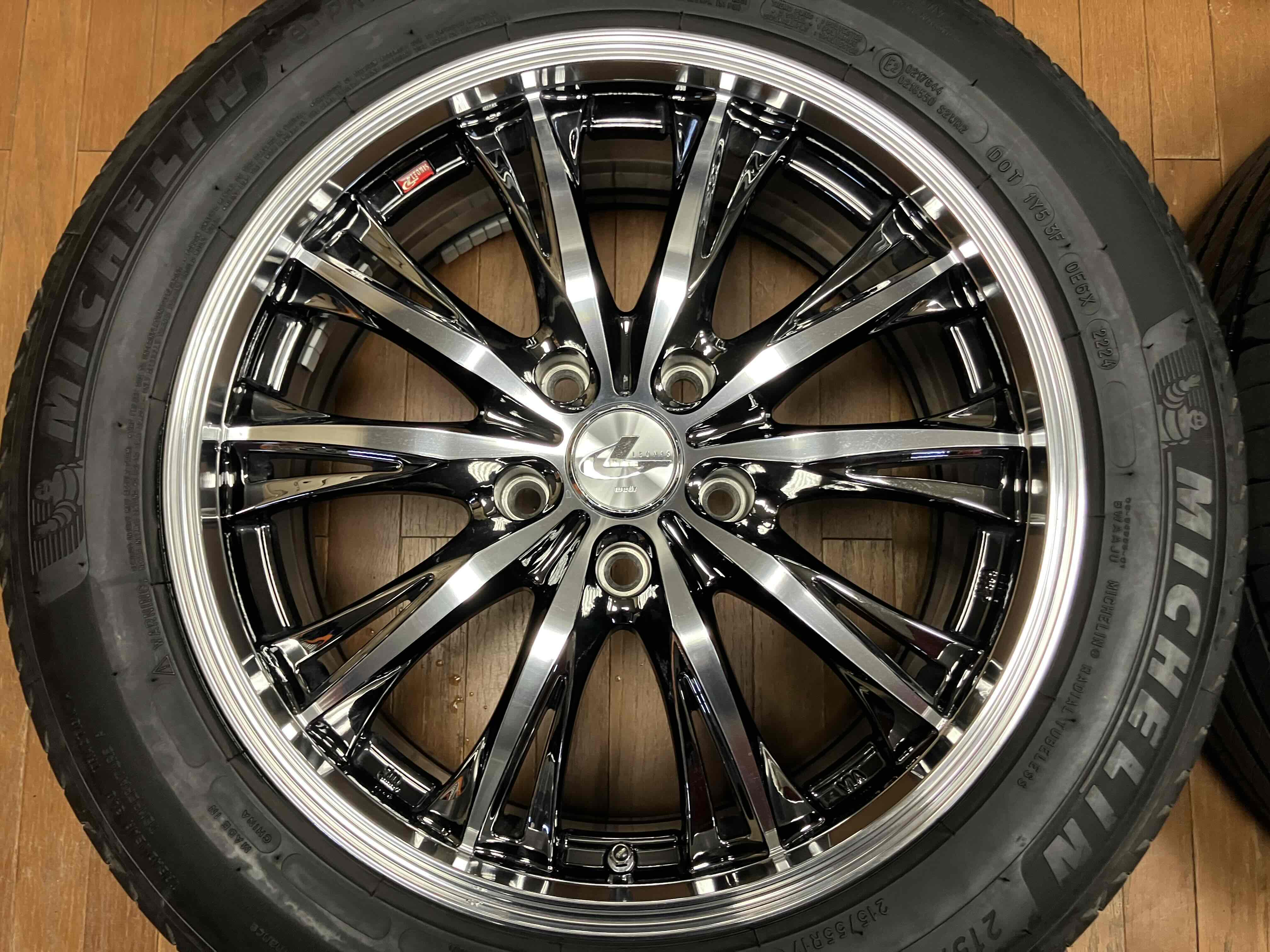 ◇Weds レオニスRT 17インチ◇7J+42 5H114.3◇Eプライマシー 215/55R17