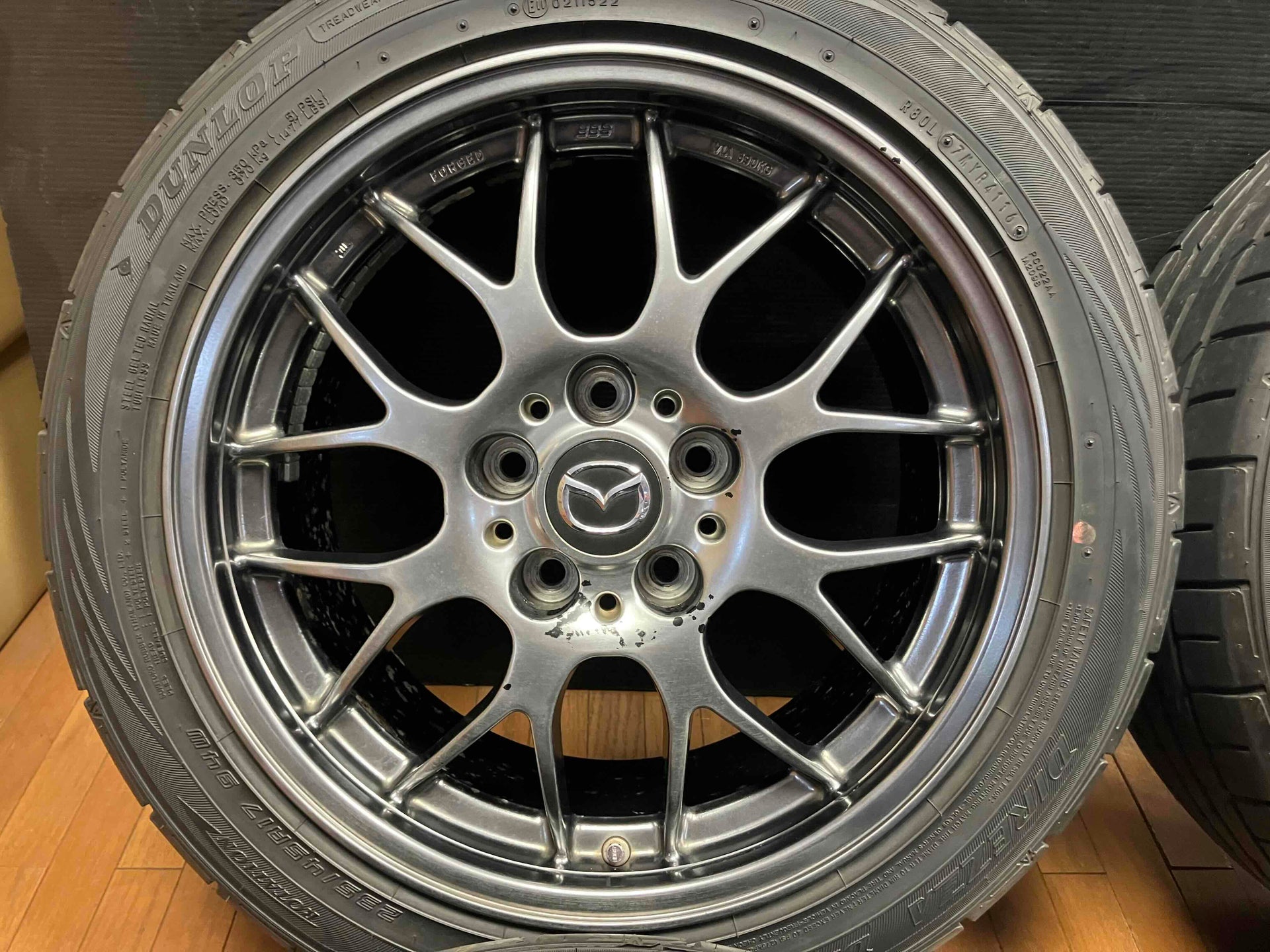 ◇希少!! RX-7 スピリットR タイプA 純正BBS 鍛造 17インチ◇8J+50 8.5 