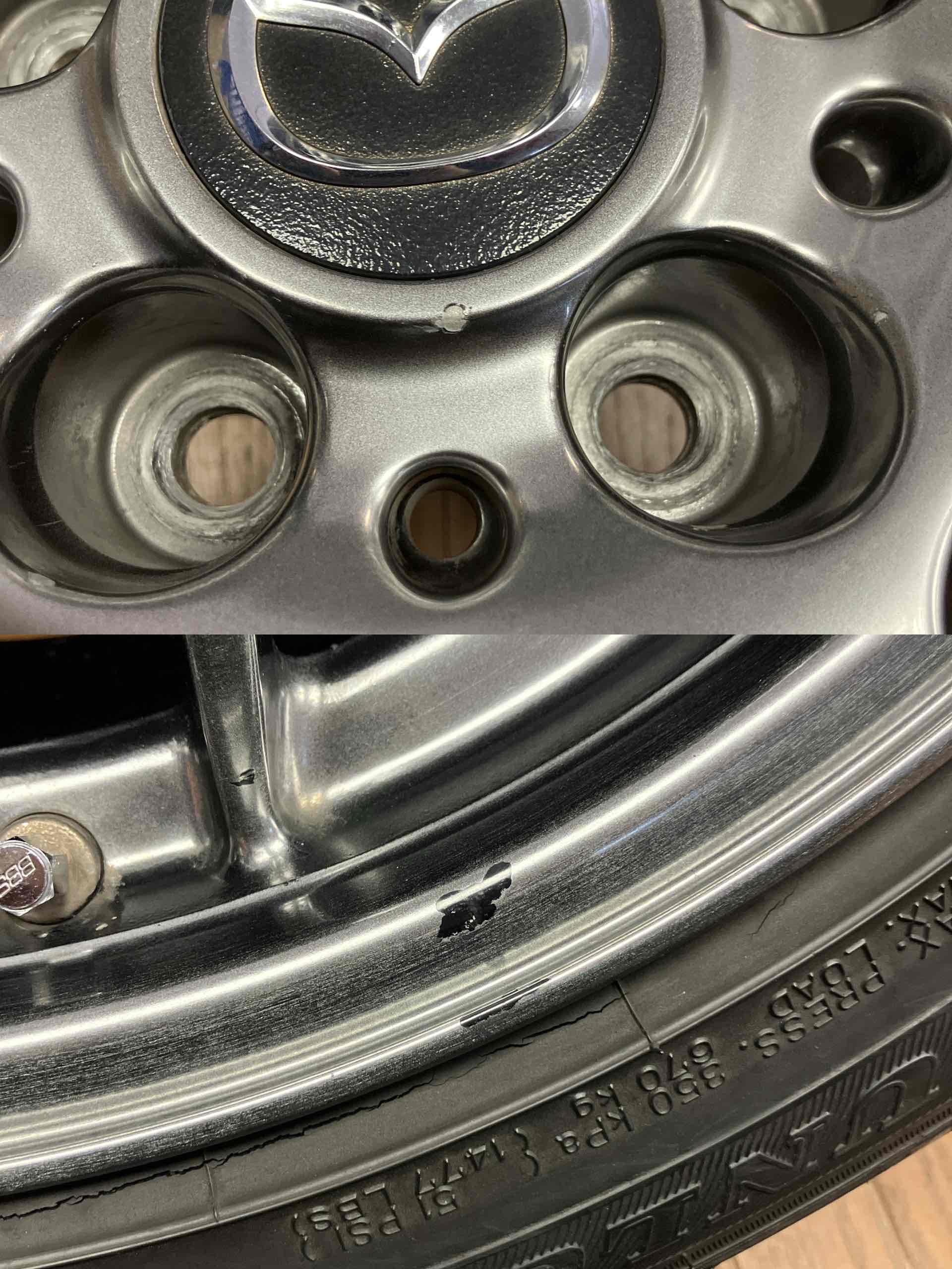 ◇希少!! RX-7 スピリットR タイプA 純正BBS 鍛造 17インチ◇8J+50 8.5 