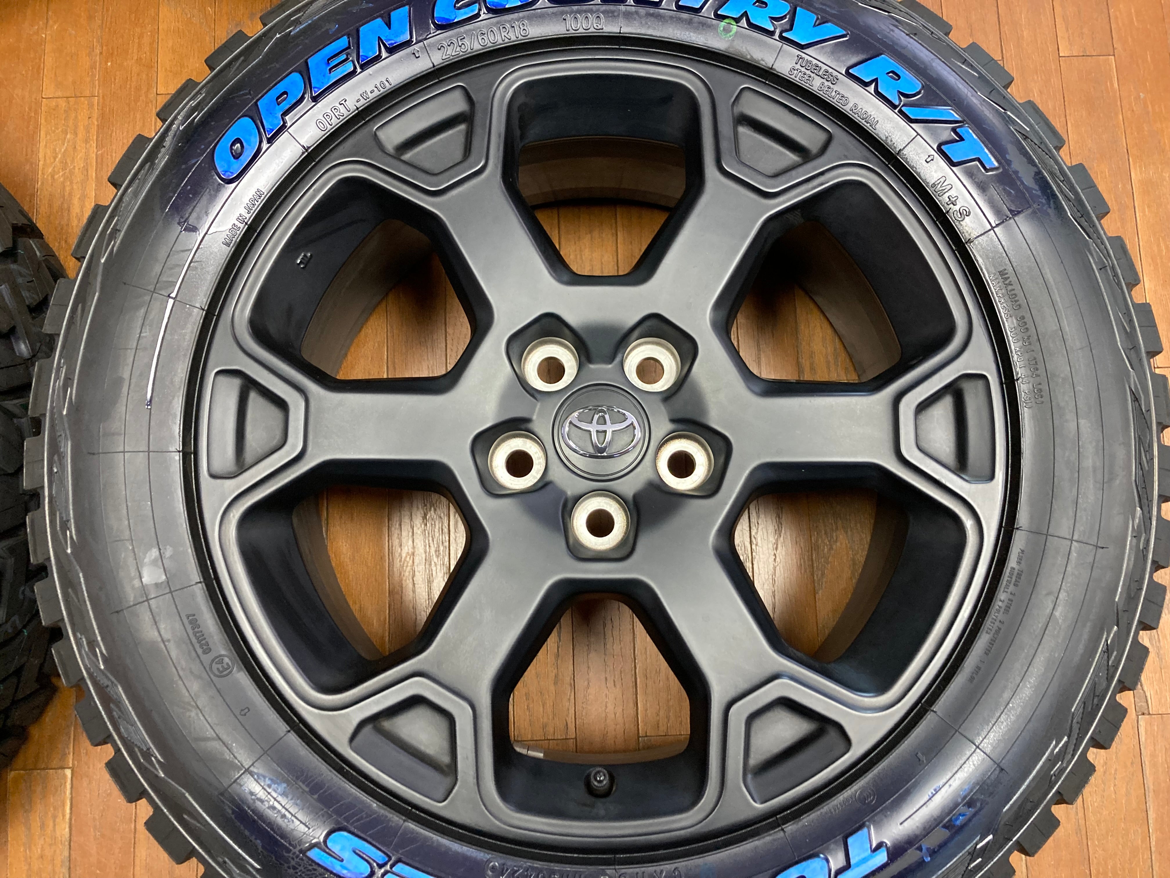 RAV4 純正 18インチ タイヤ・ホイールセット rav4純正18インチ
