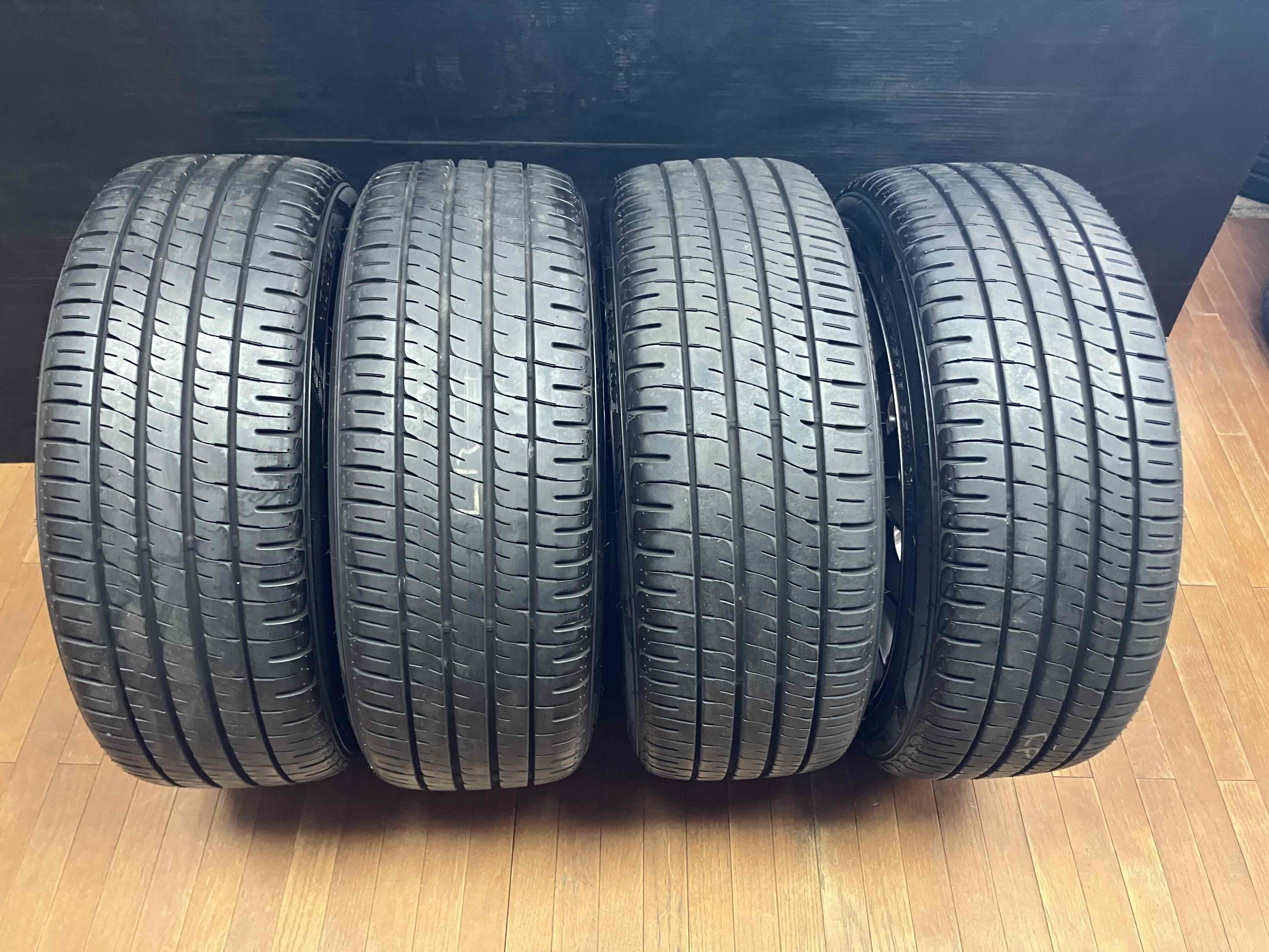 ◇美品中古4本Set!◇エンケイ PFM1 18インチ◇8J+45 5H114.3◇DL