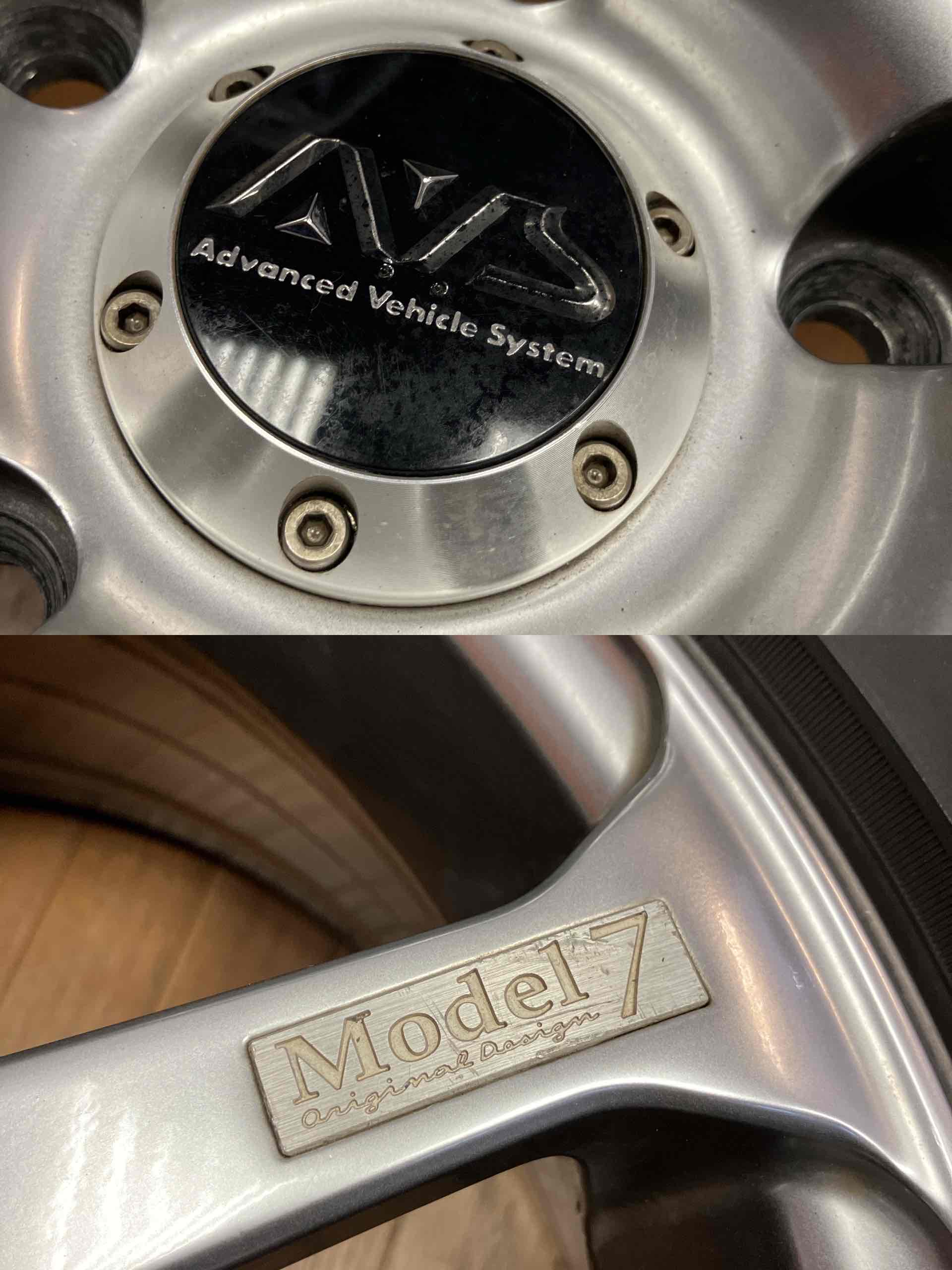 ◇希少 美品◇ヨコハマ モデル7 18インチ◇7.5J+50 5H114.3◇アドバン