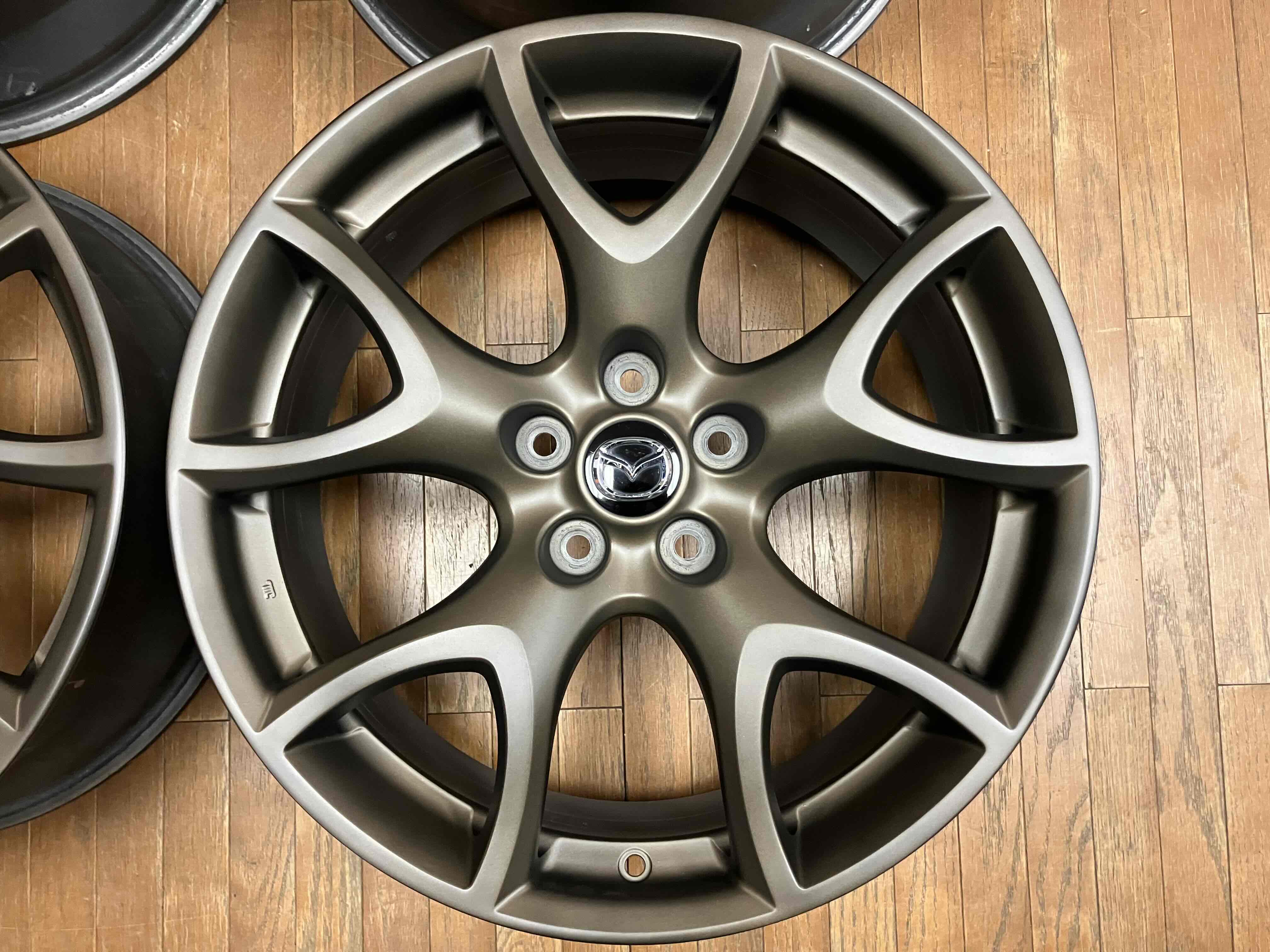 ホイールのみ4本Set】BBS製 鍛造 MAZDA RX8 タイプRS 純正 19インチ