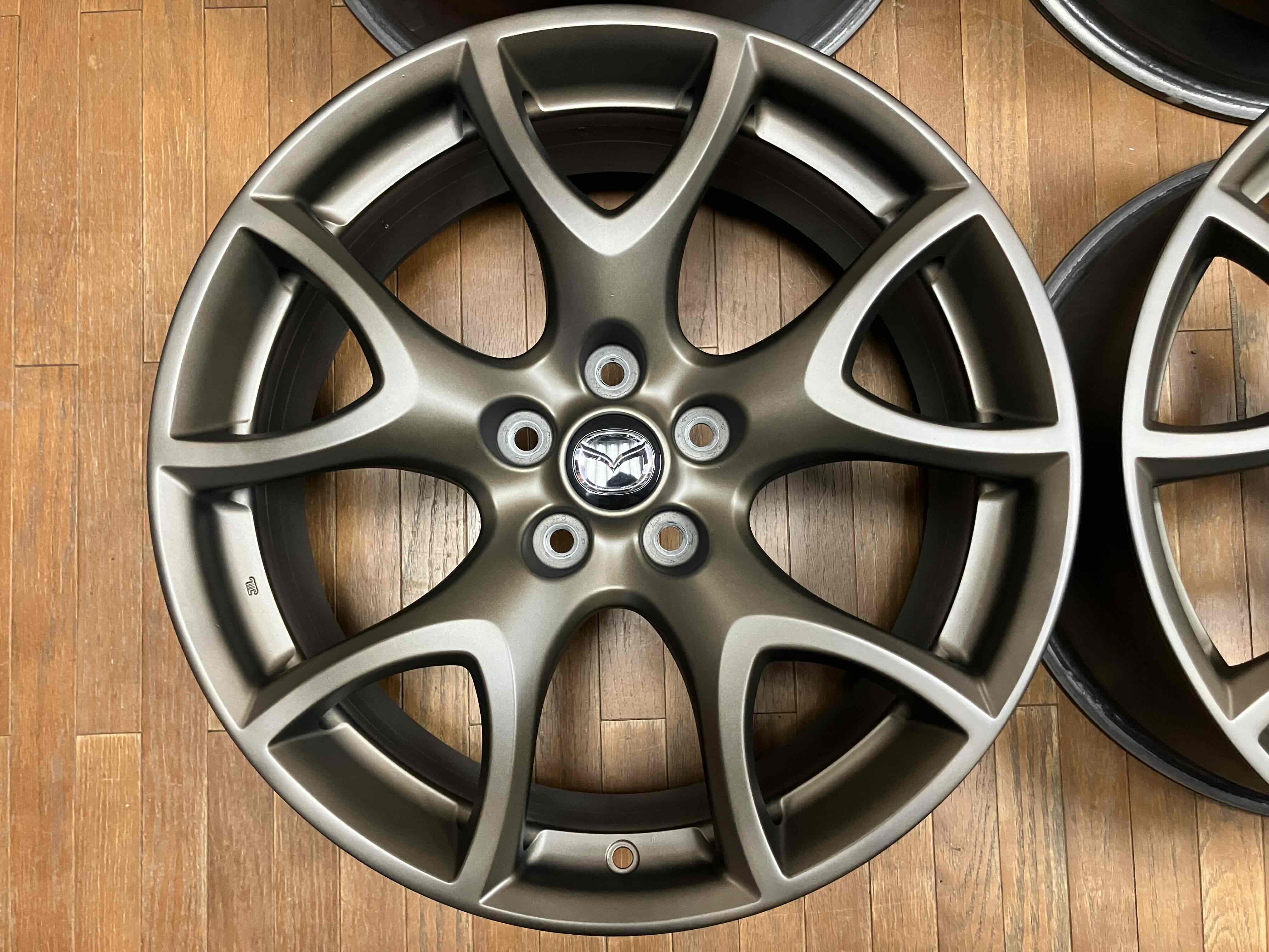 ホイールのみ4本Set】BBS製 鍛造 MAZDA RX8 タイプRS 純正 19インチ