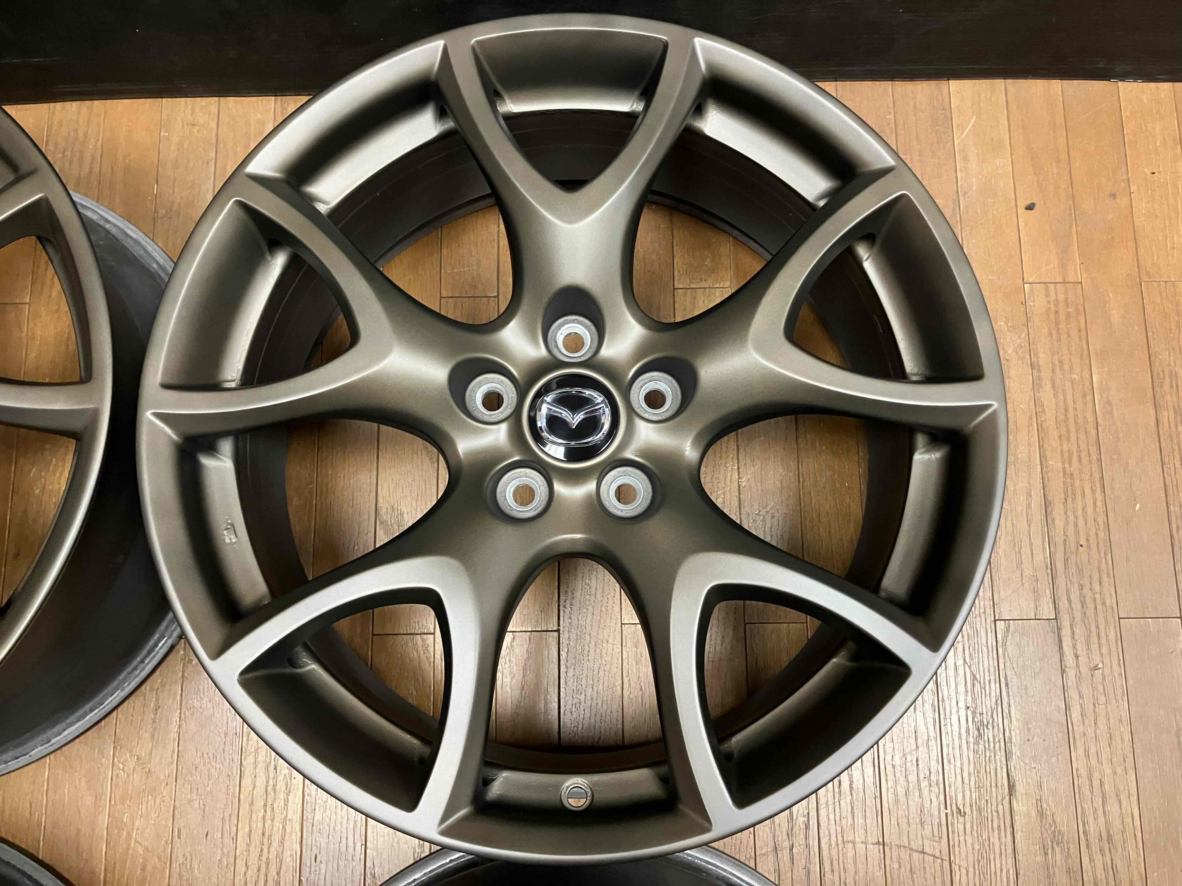 ホイールのみ4本Set】BBS製 鍛造 MAZDA RX8 タイプRS 純正 19インチ