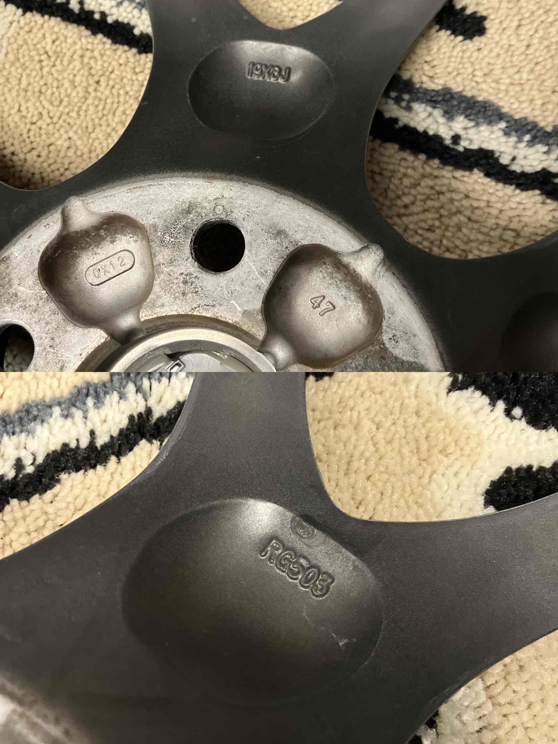 ホイールのみ4本Set】BBS製 鍛造 MAZDA RX8 タイプRS 純正 19インチ ホイールのみ4本Set】BBS製 鍛造 MAZDA RX8 タイプRS 純正 19インチ