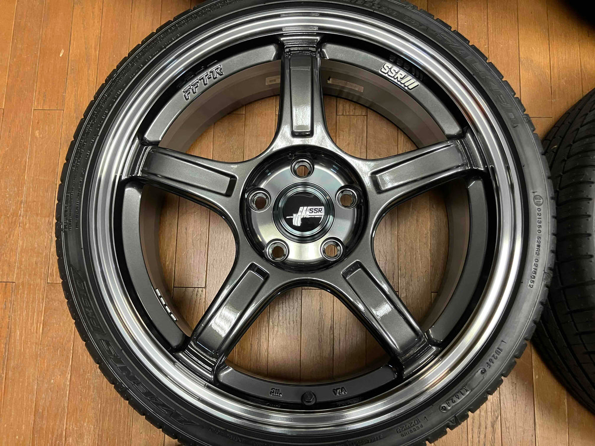 ◇美品 中古4本Set!◇SSR GTX03 18インチ◇7.5J+48 5H-114.3 