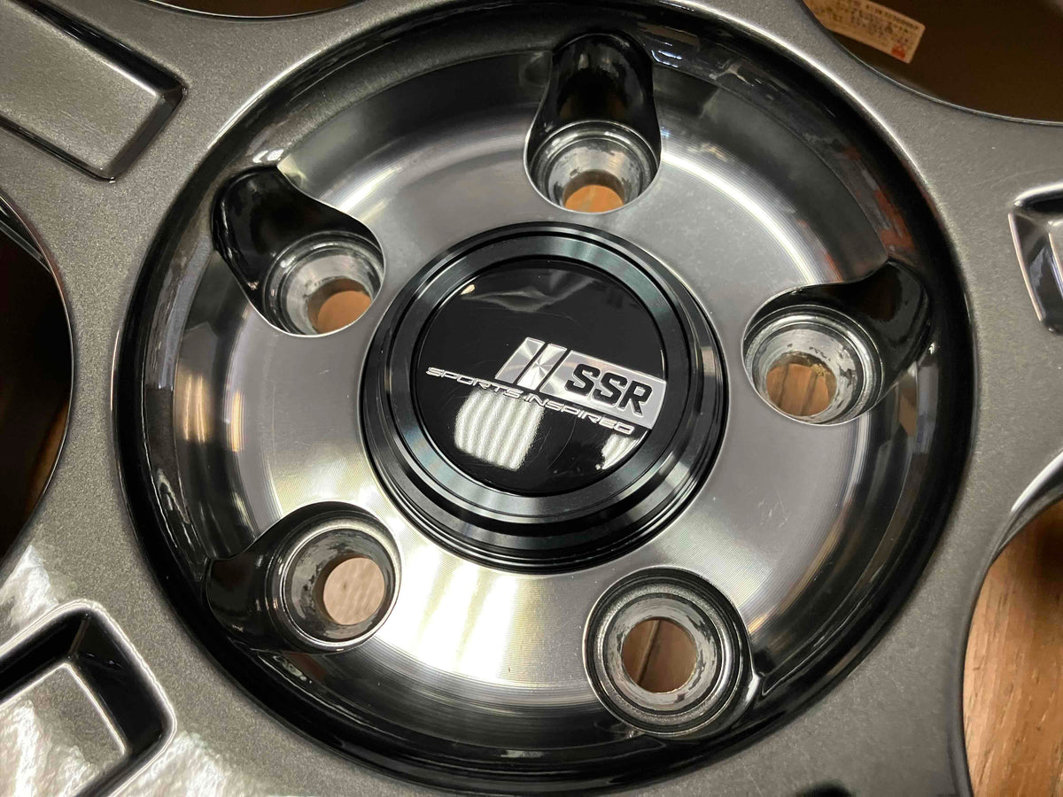 ◇美品 中古4本Set!◇SSR GTX03 18インチ◇7.5J+48 5H-114.3 