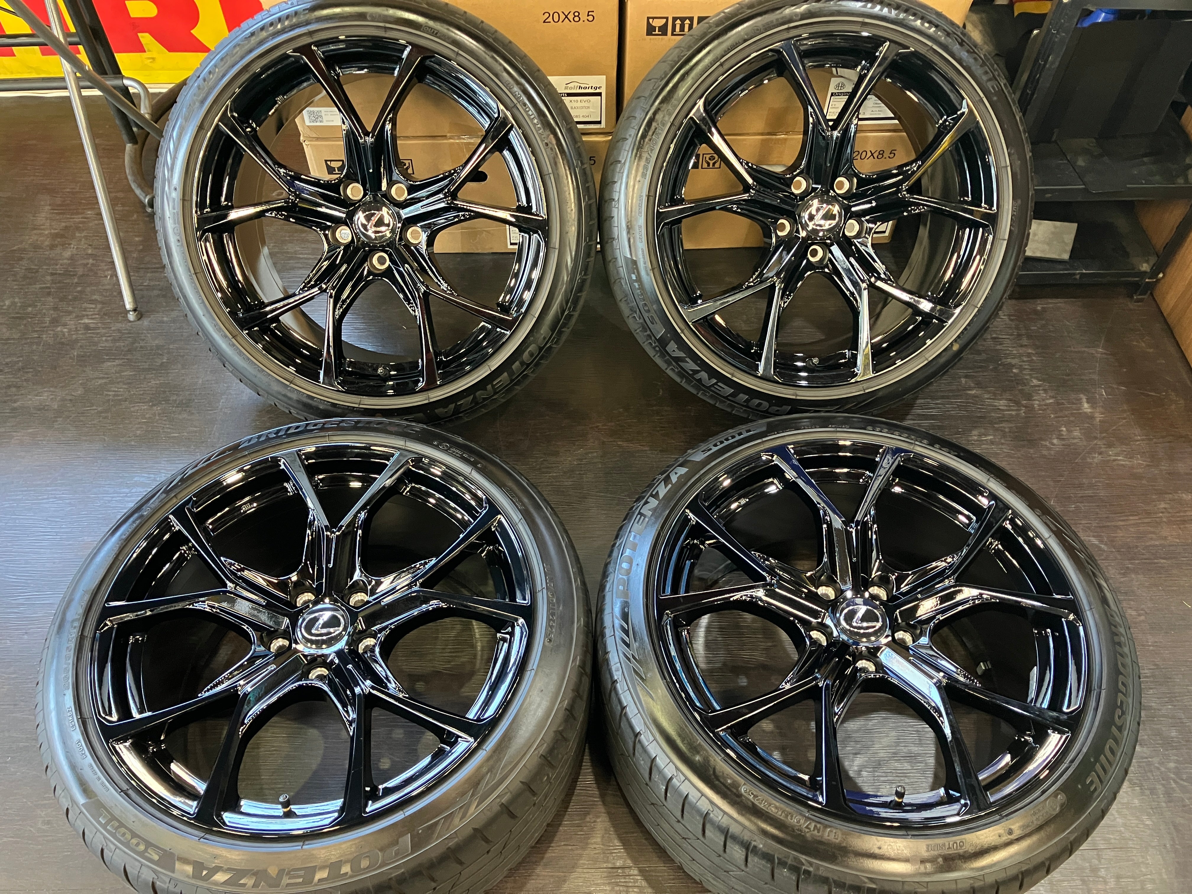 ◇超希少！500台限定 レクサスIS500 Climax Edition純正 BBS製 19