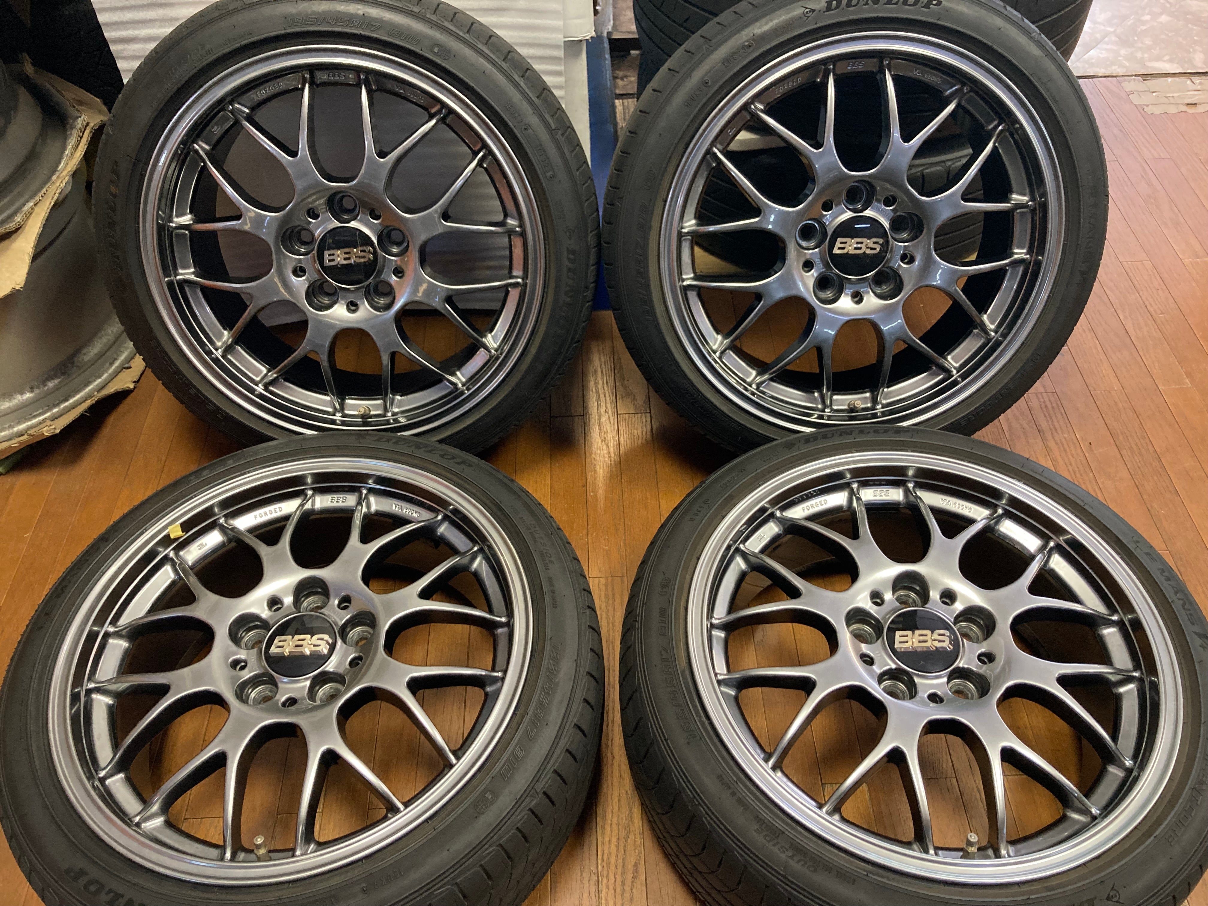 ◇鍛造◇BBS RGR 17インチ◇RG744◇7.5J+48 5H114.3◇ルマン5 195/45R17 2023年製造◇スイフトスポー –  ハマガレネットストア