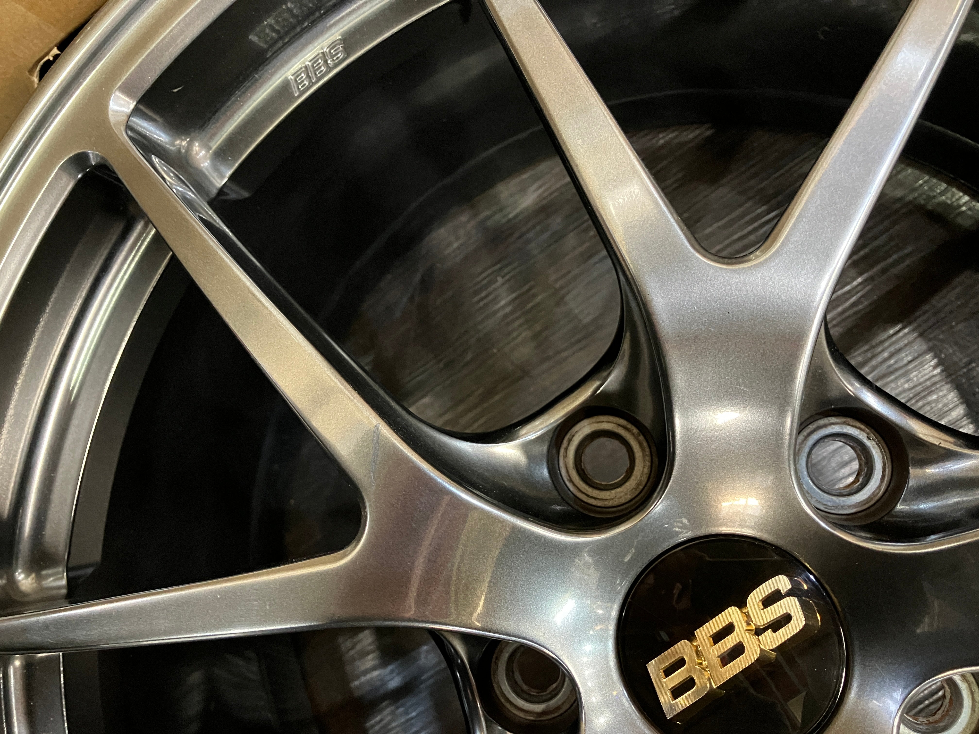 ☆美品仕上済! 鍛造軽量 BBS RI-A 033 18インチ 8.5J +48 114.3/5 DB