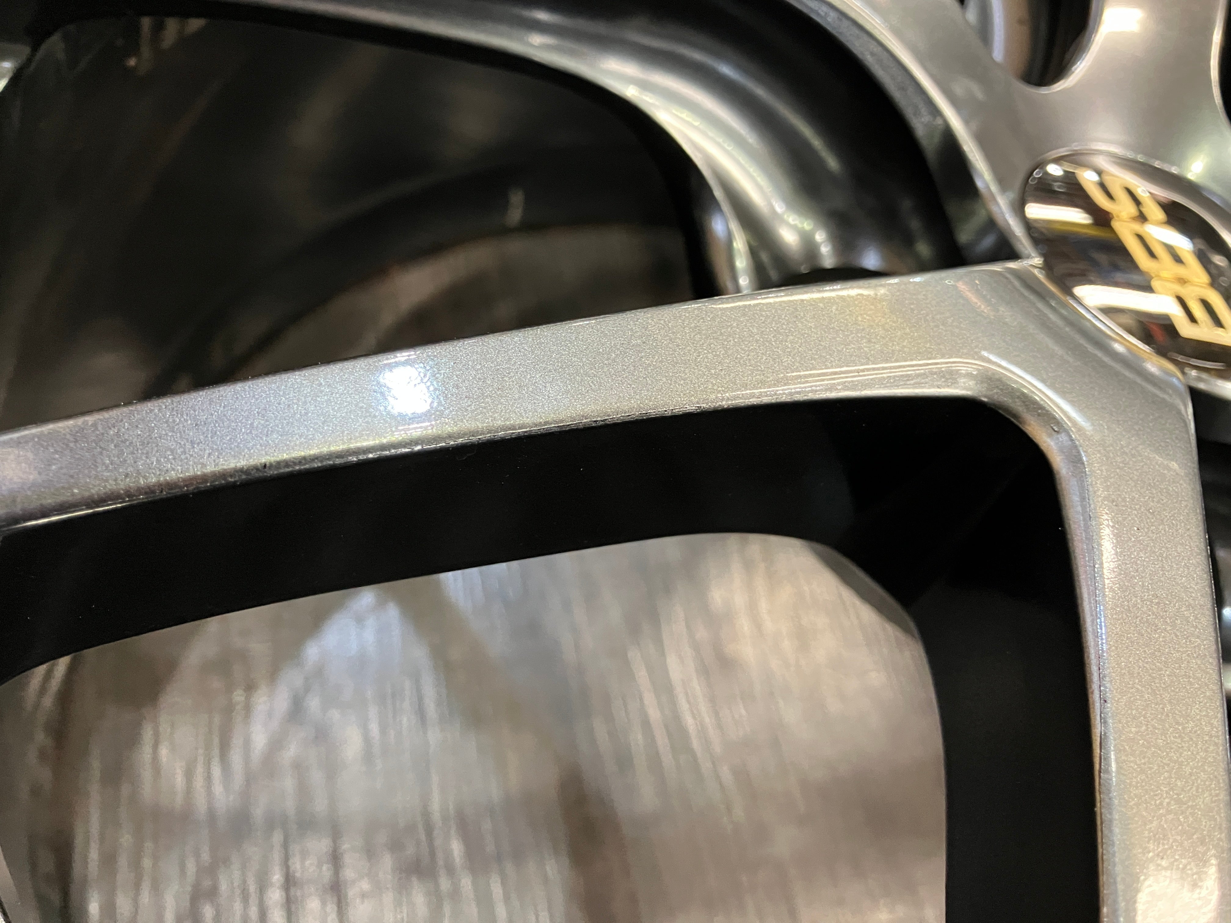 ☆美品仕上済! 鍛造軽量 BBS RI-A 033 18インチ 8.5J +48 114.3/5 DB
